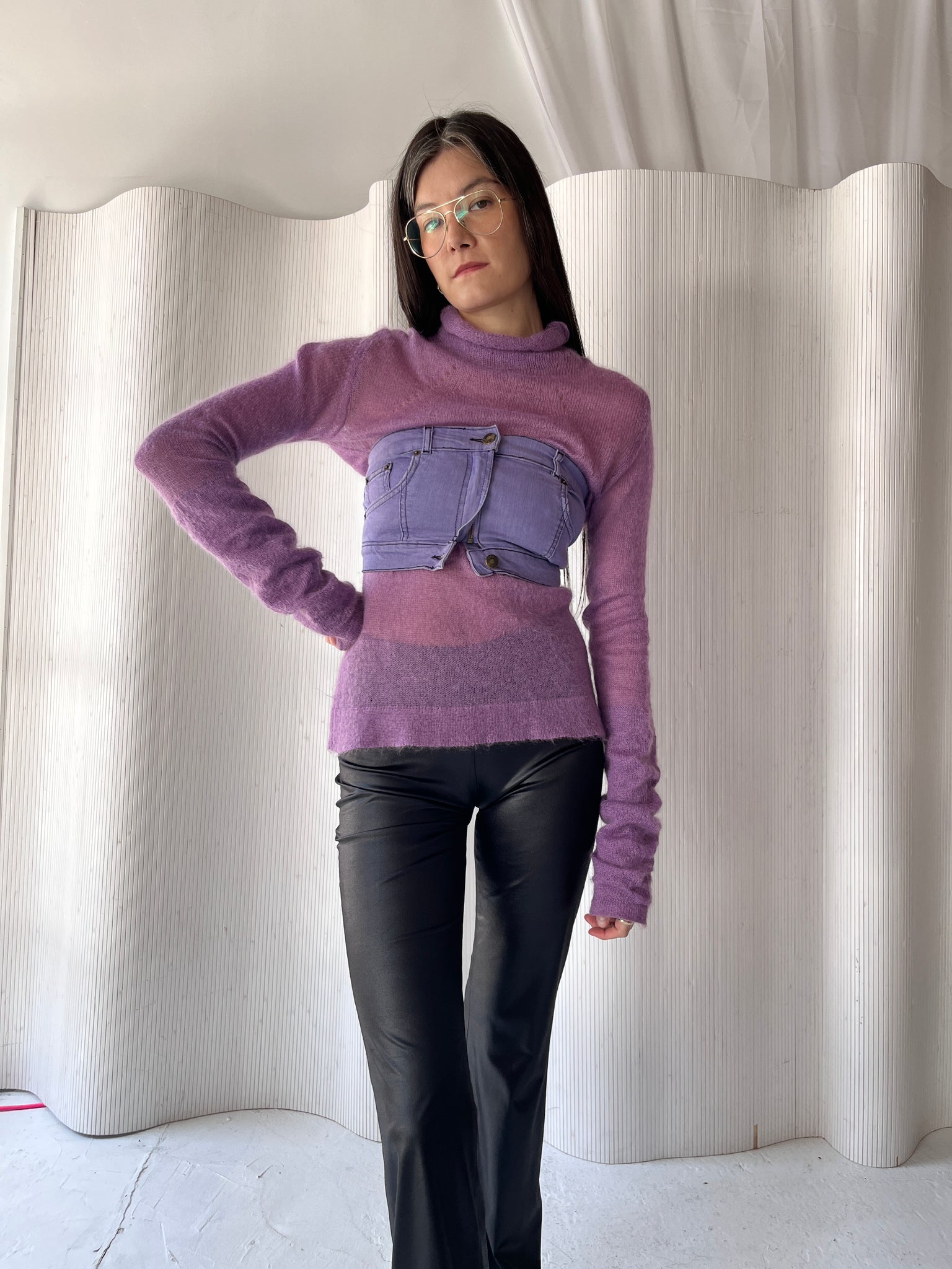 Plein Sud 2000s Mohair Sweater