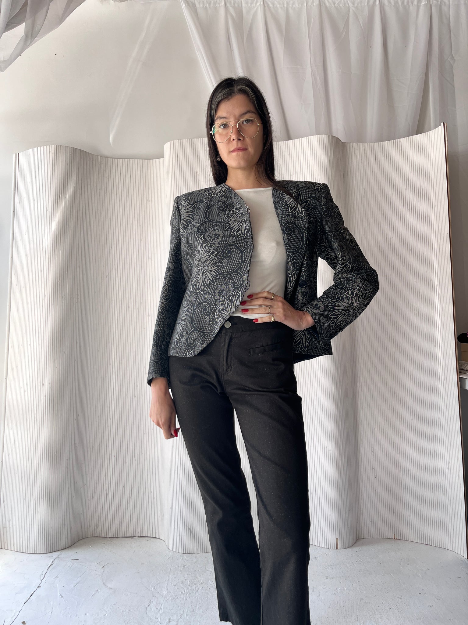 Giorgio Armani Asymmetrical Blazer