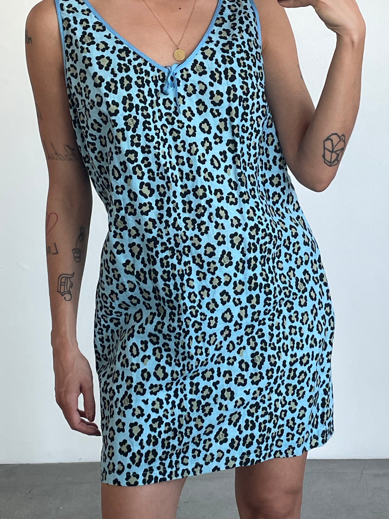 Fendi leopard dress