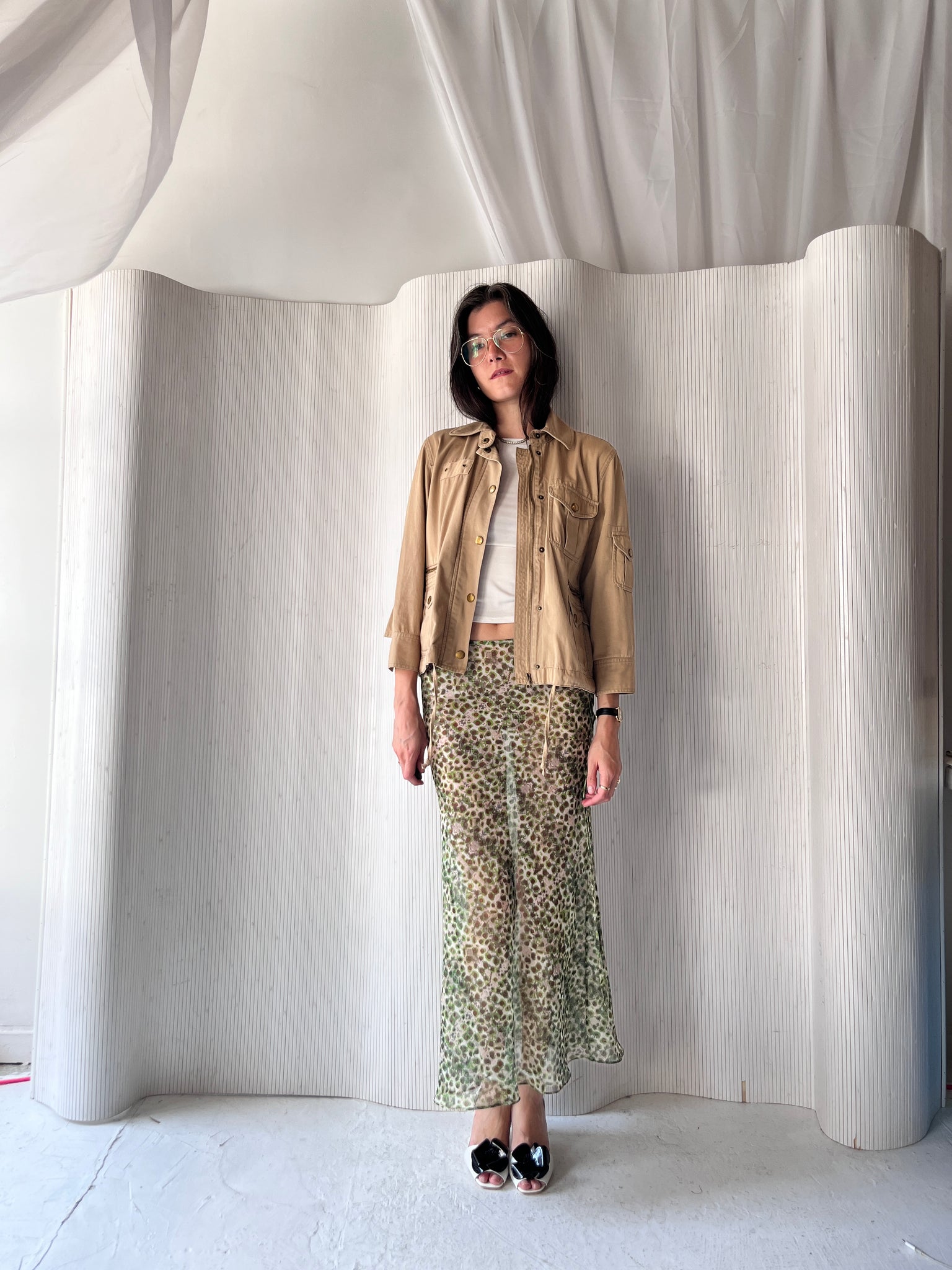 RL safari crop jacket