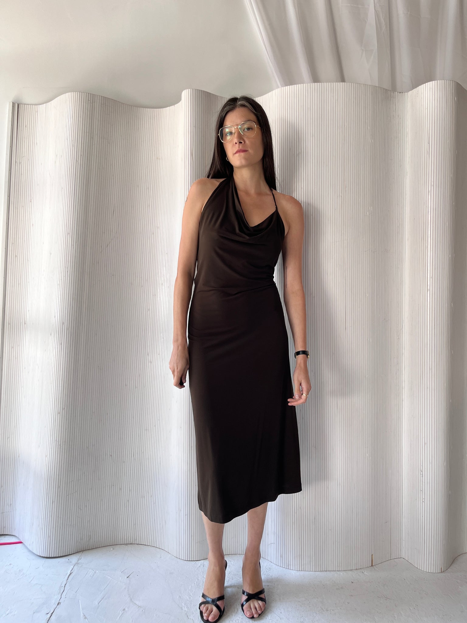 Plein Sud 2000s Brown Dress