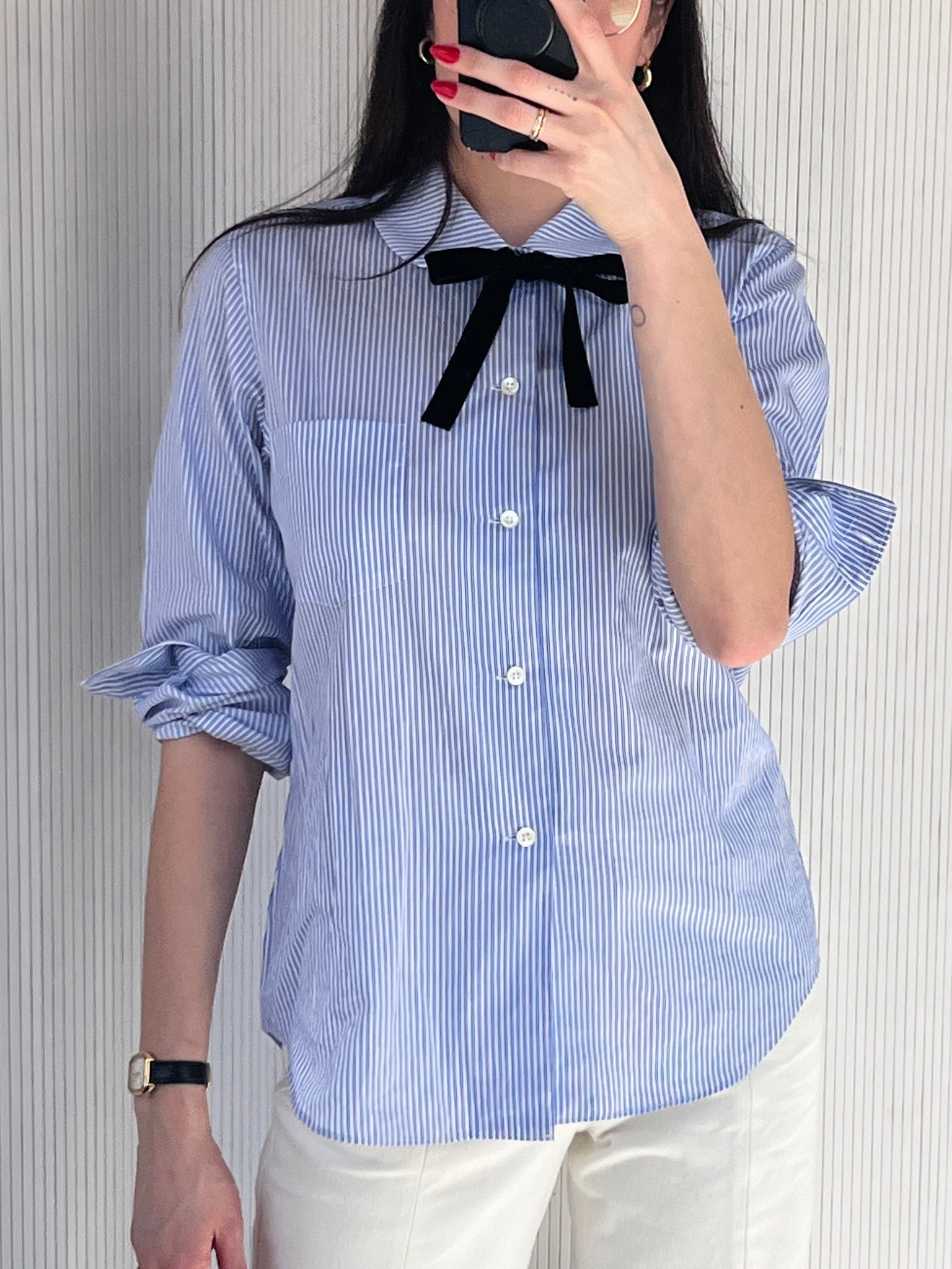 Commes girl button down