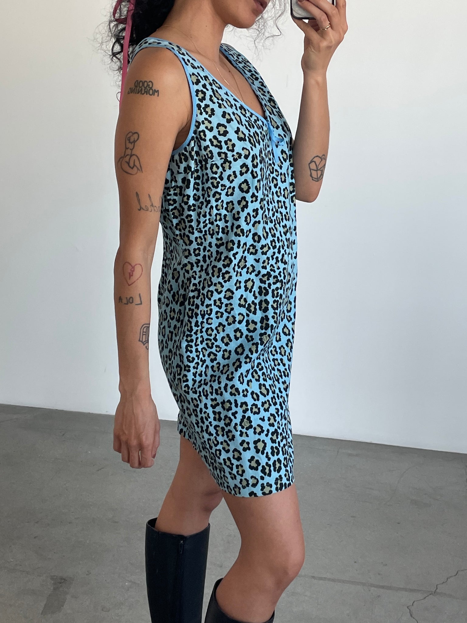 Fendi leopard dress