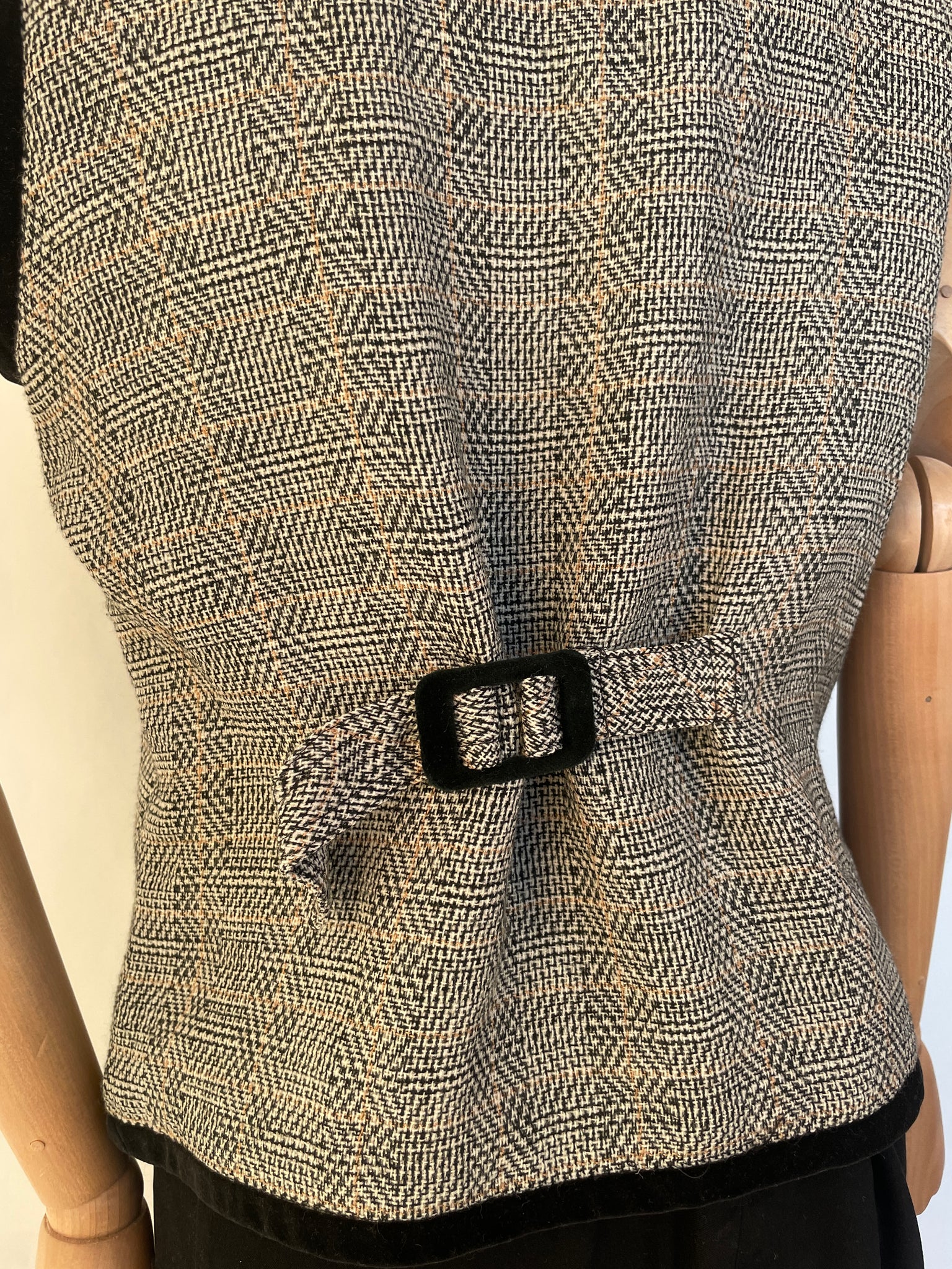 Tweed Glen Plaid Vest