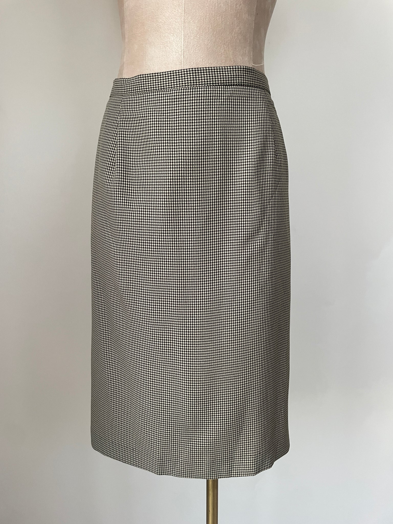 Houndstooth Sportswear Skirt Set