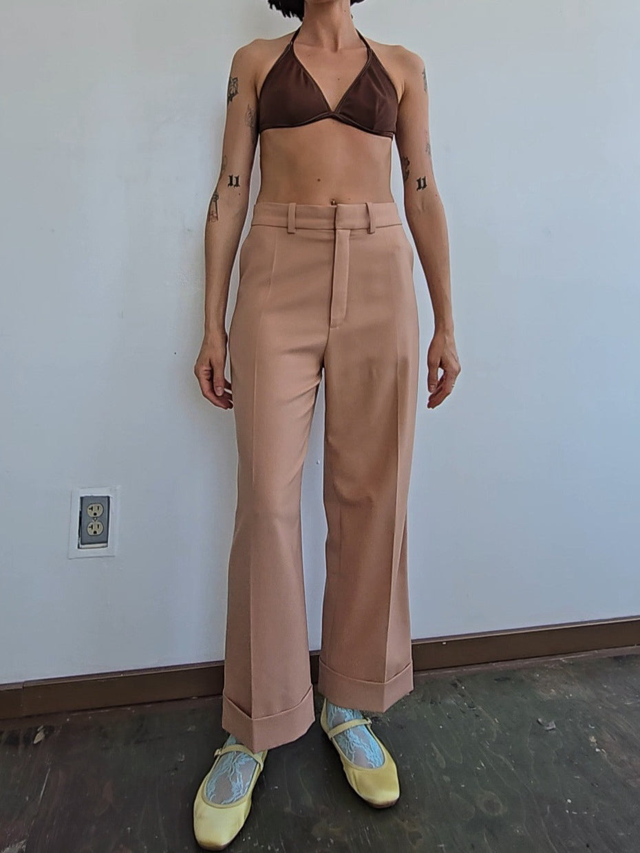 Chloe Rose Peach Trousers