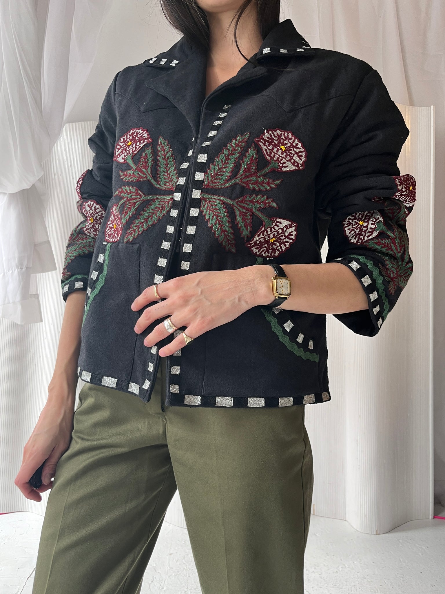 Alix of Bohemia embroidered jacket