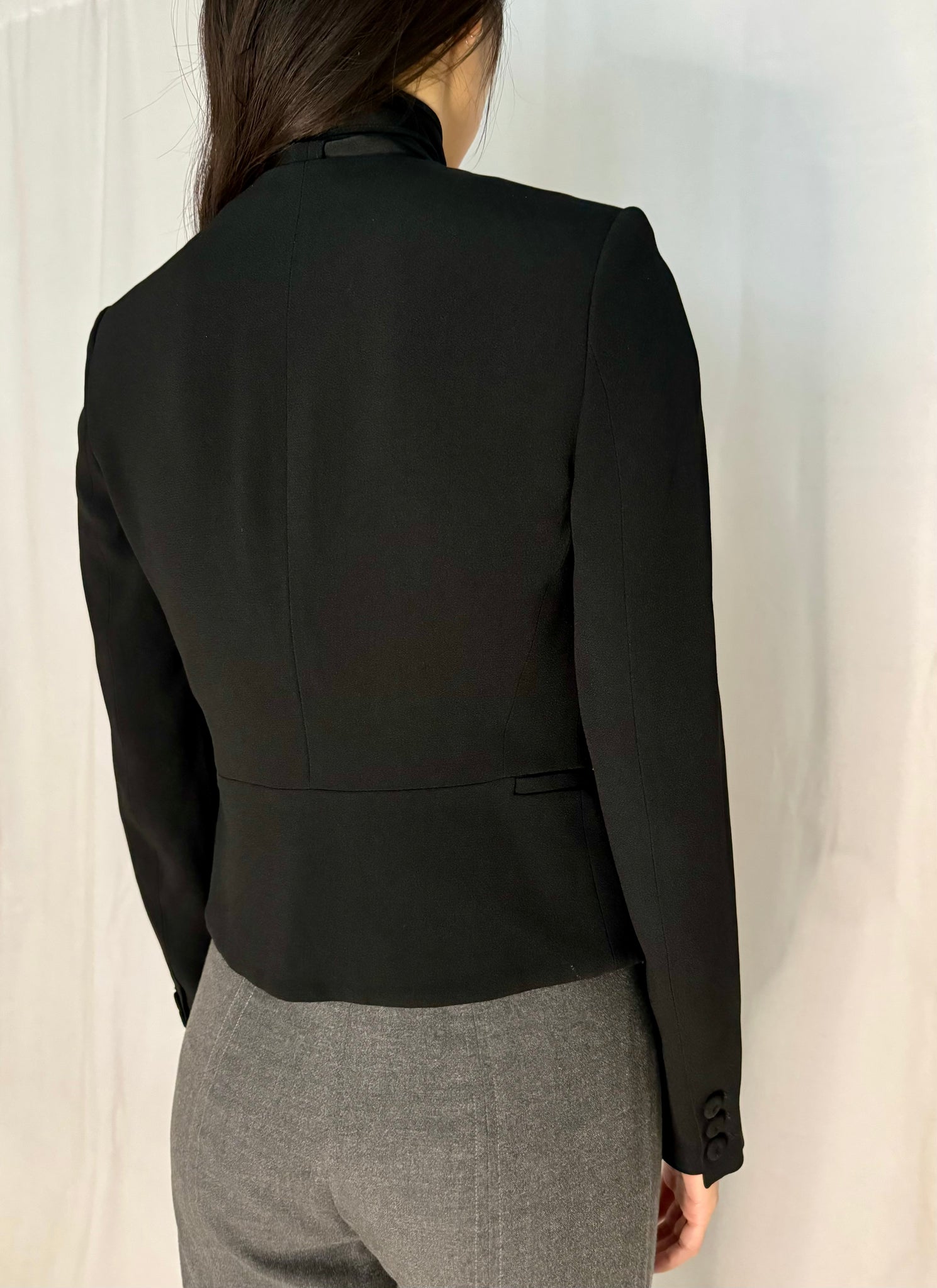 Vanessa Bruno Tie-Neck Evening Jacket