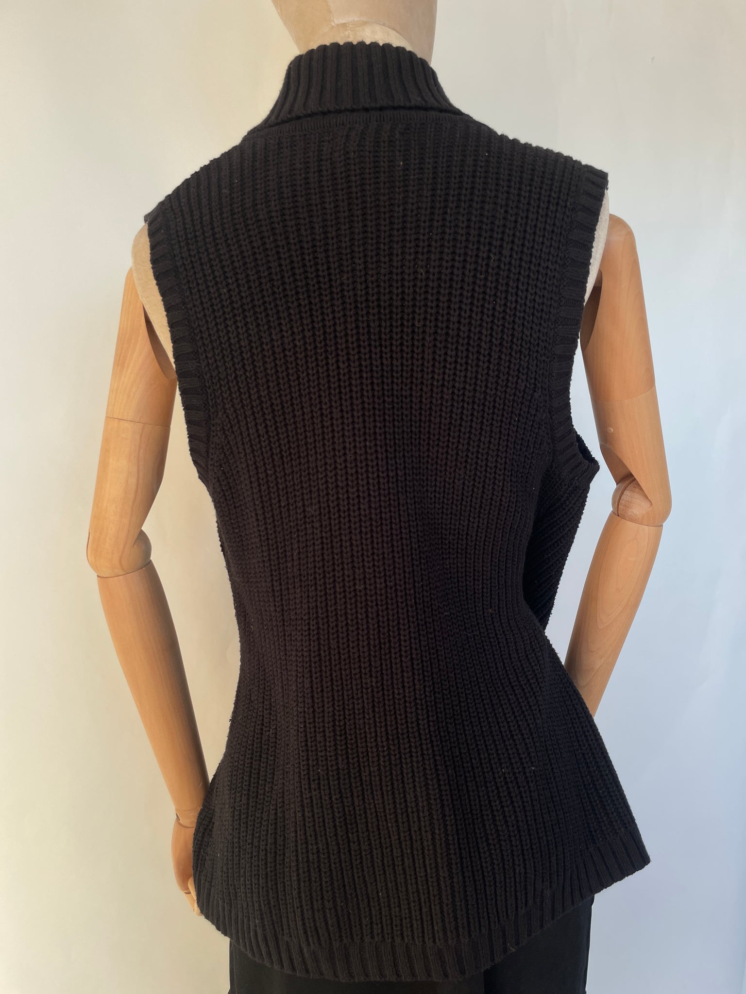 Midnight Wrap Sleeveless Vest