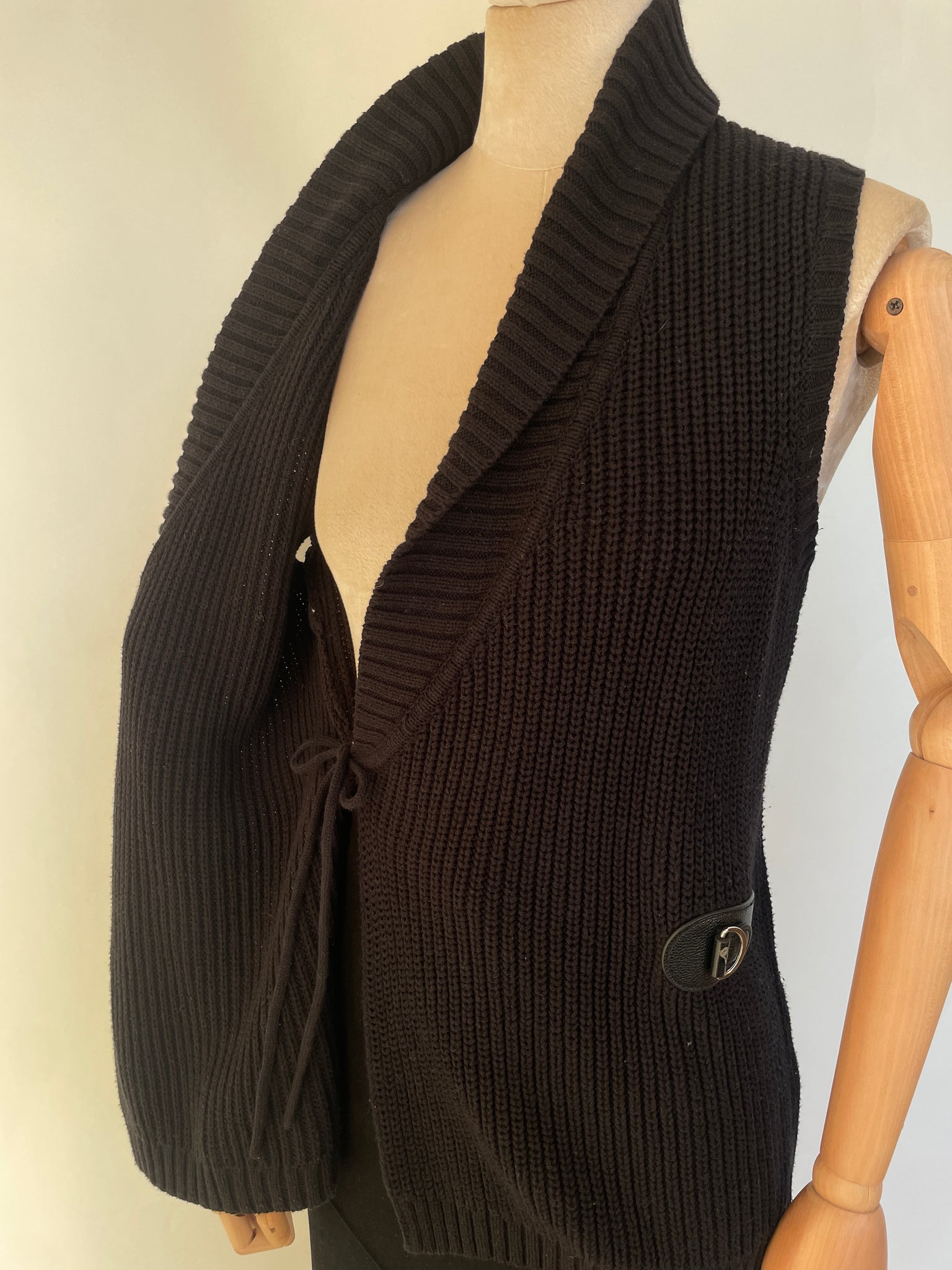 Midnight Wrap Sleeveless Vest