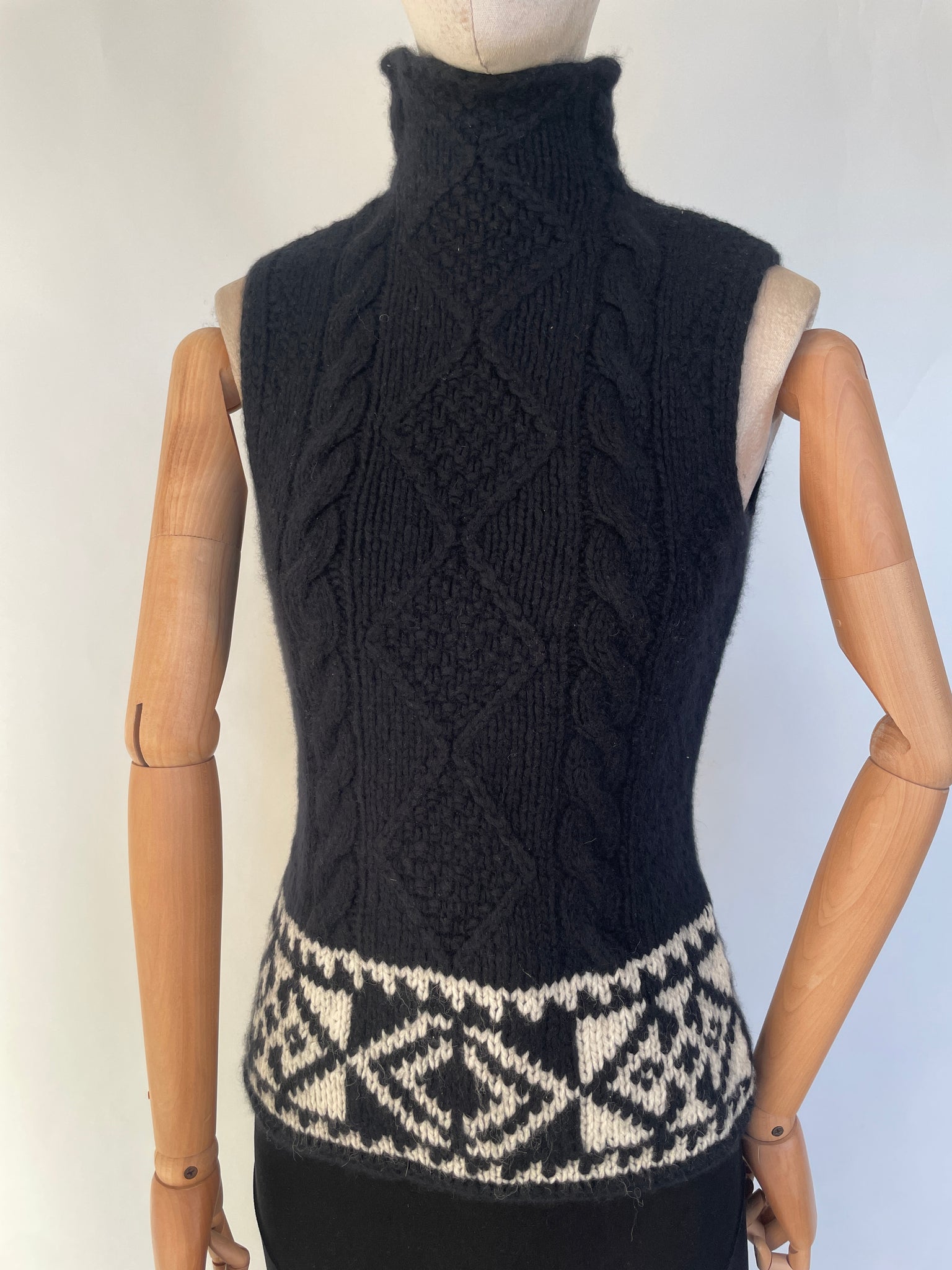 Vintage Ralph Lauren Hand Knit Alpaca Sweater