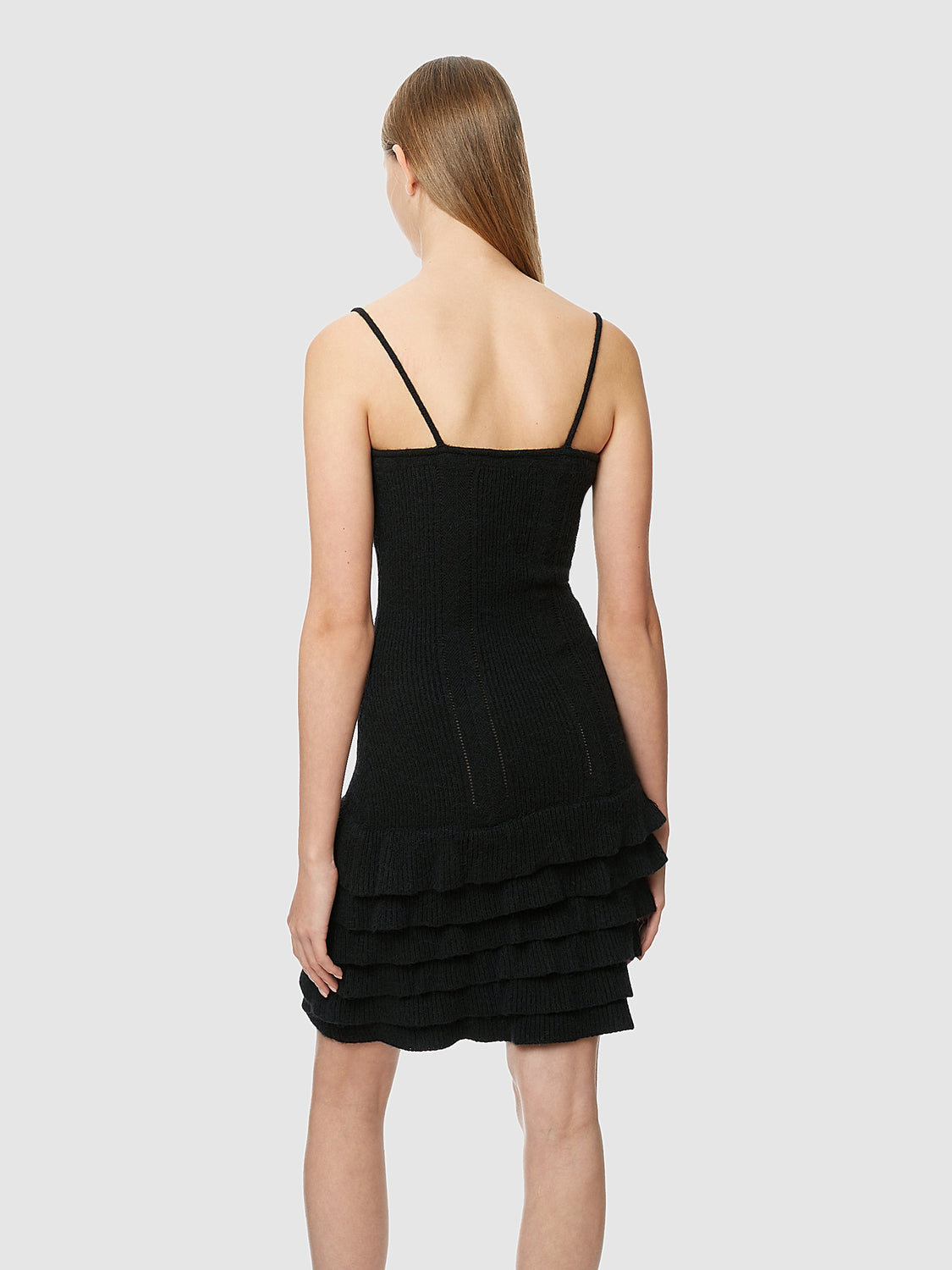 Sisley Knitted Wool Bustier Dress