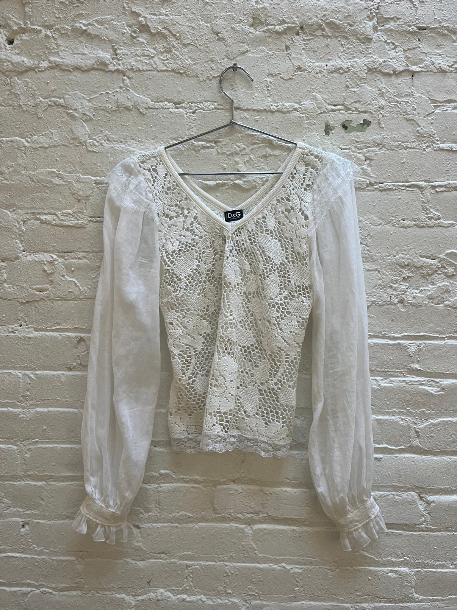 Dolce & Gabbana Crochet Blouse