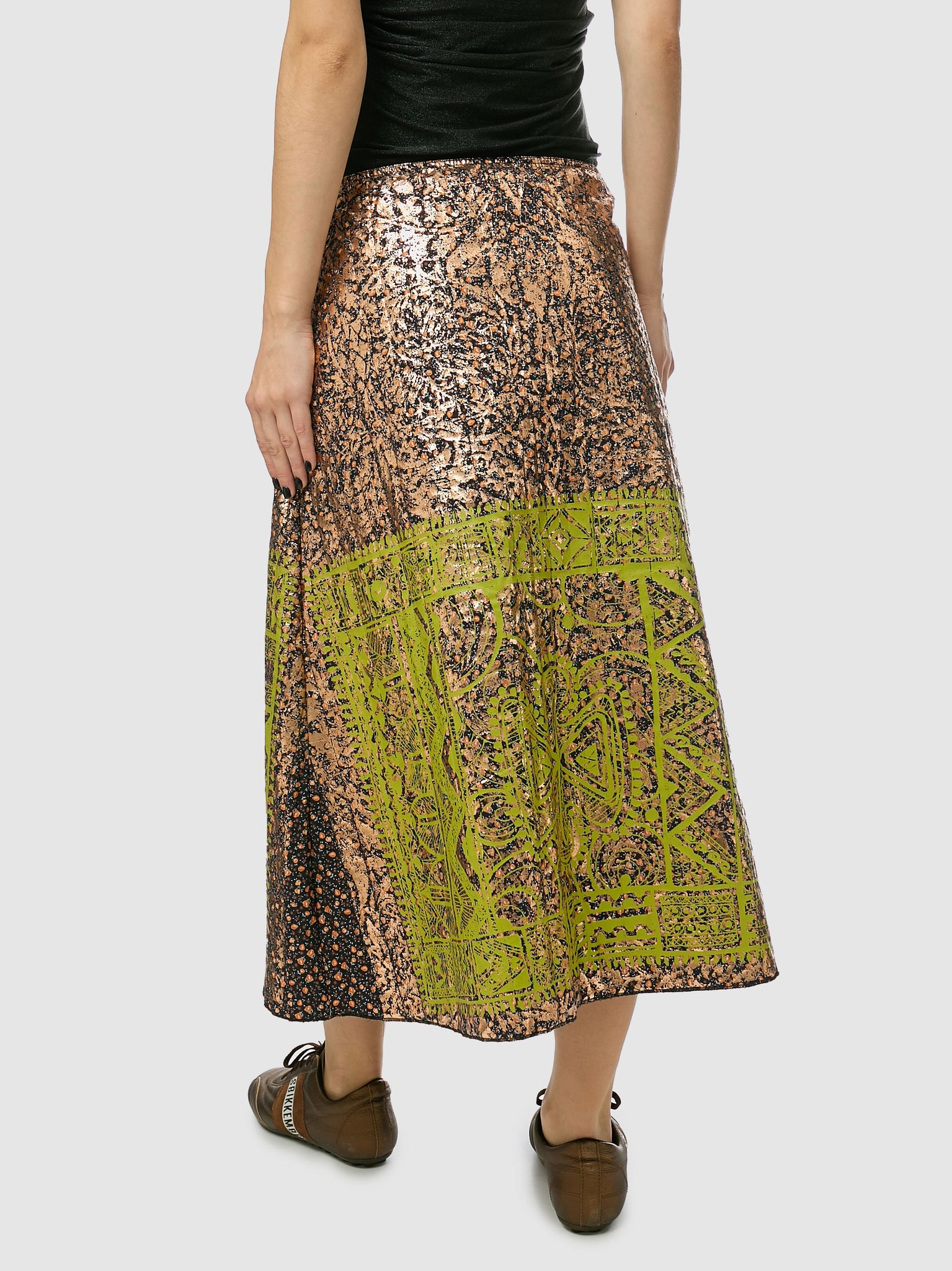 Cultura Quilted Maxi Skirt