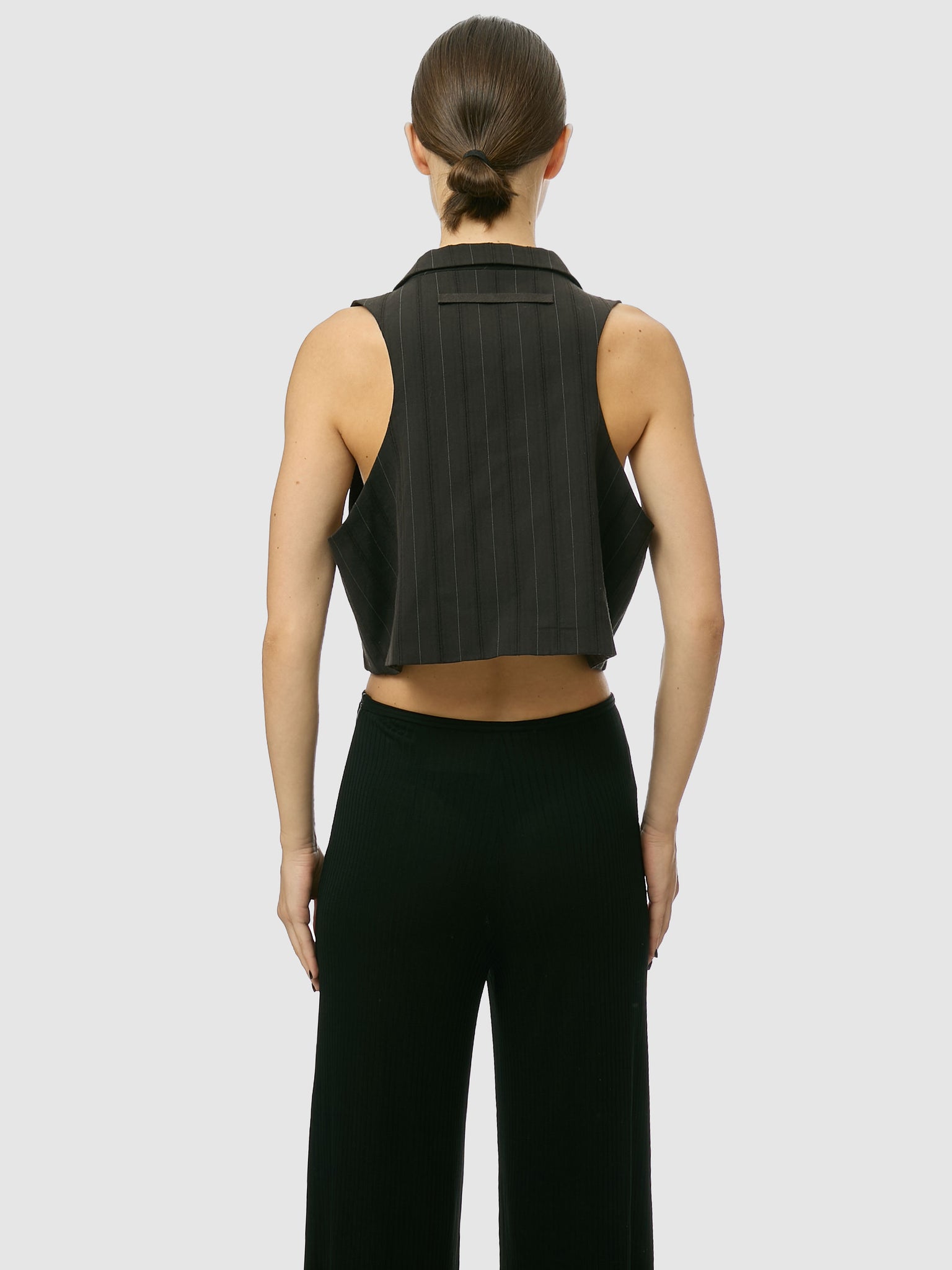 Sarah Pacini Cropped Vest