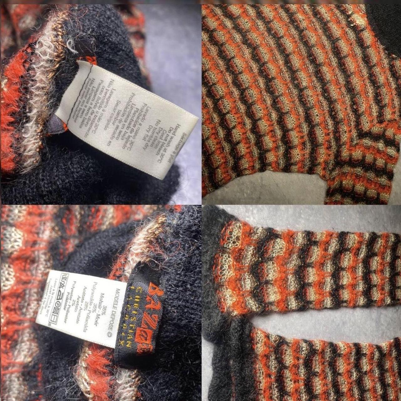 Christian Lacroix Orange and Brown Jumper