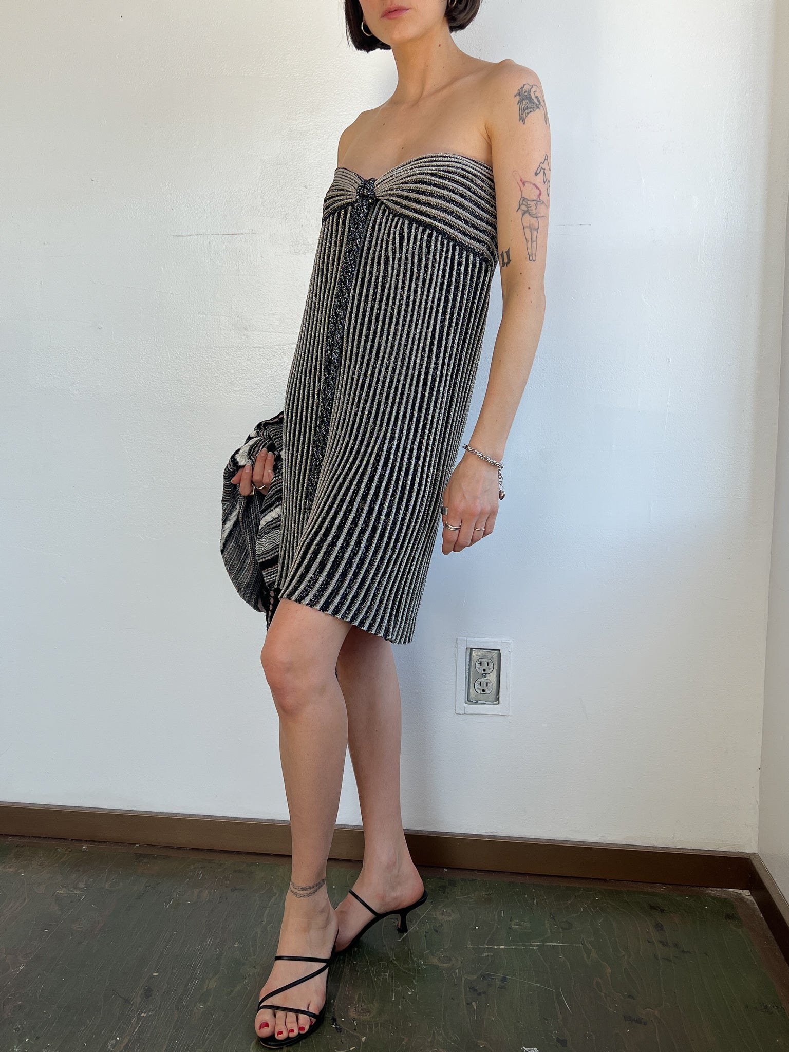 Missoni Metallic Woven Dress / Skirt