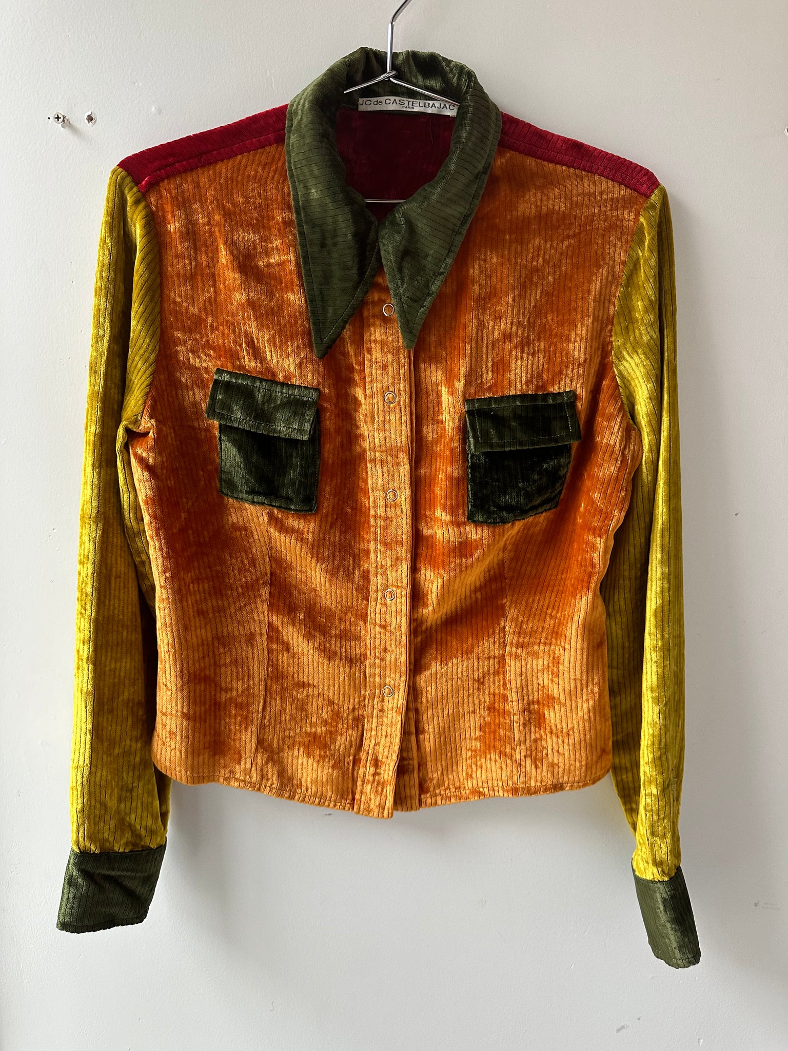 JC de Castelbajac Corduroy shirt jacket