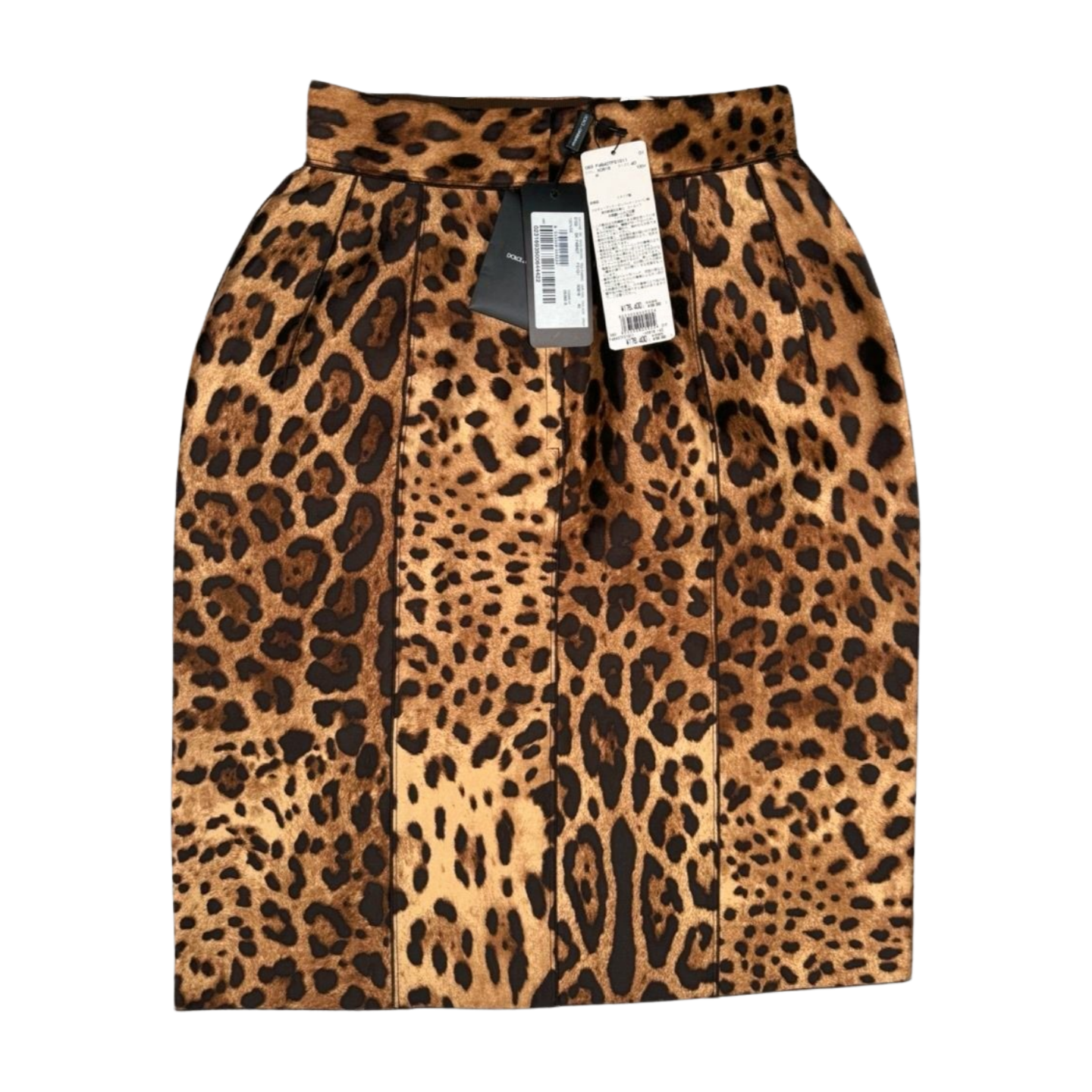 D&G 90s Leopard Pencil Skirt