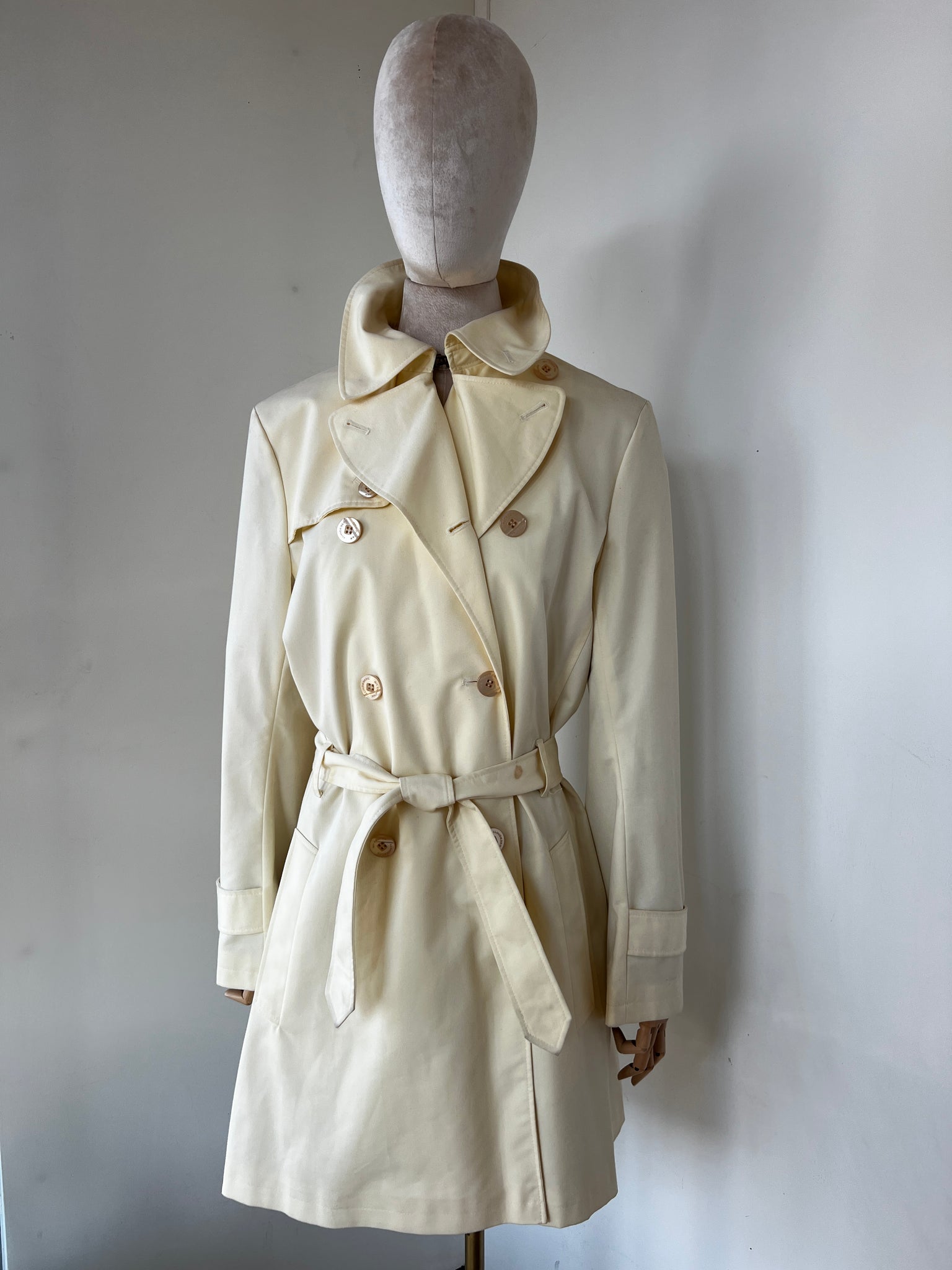 Ivory Trench Coat