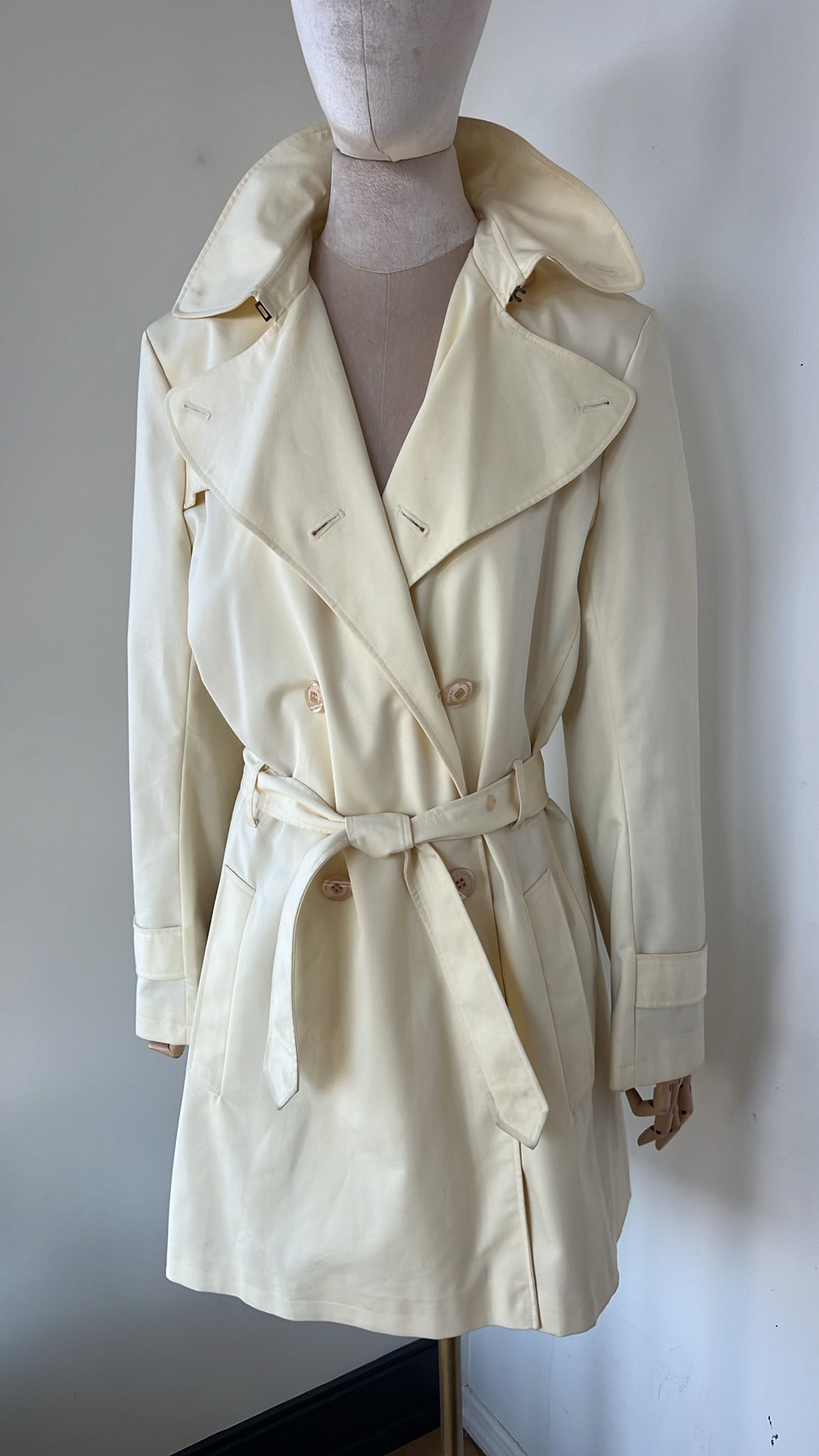 Ivory Trench Coat