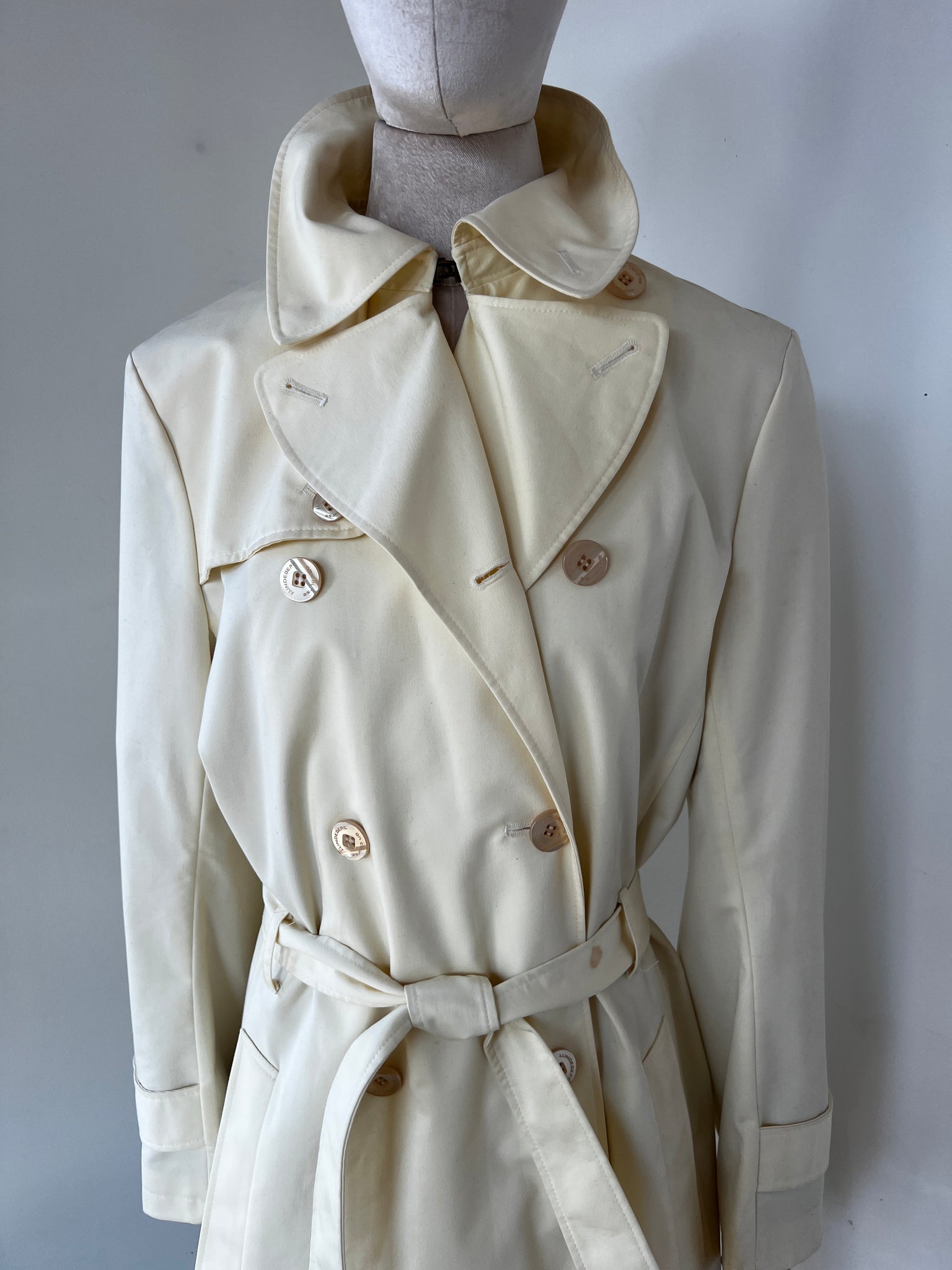 Ivory Trench Coat