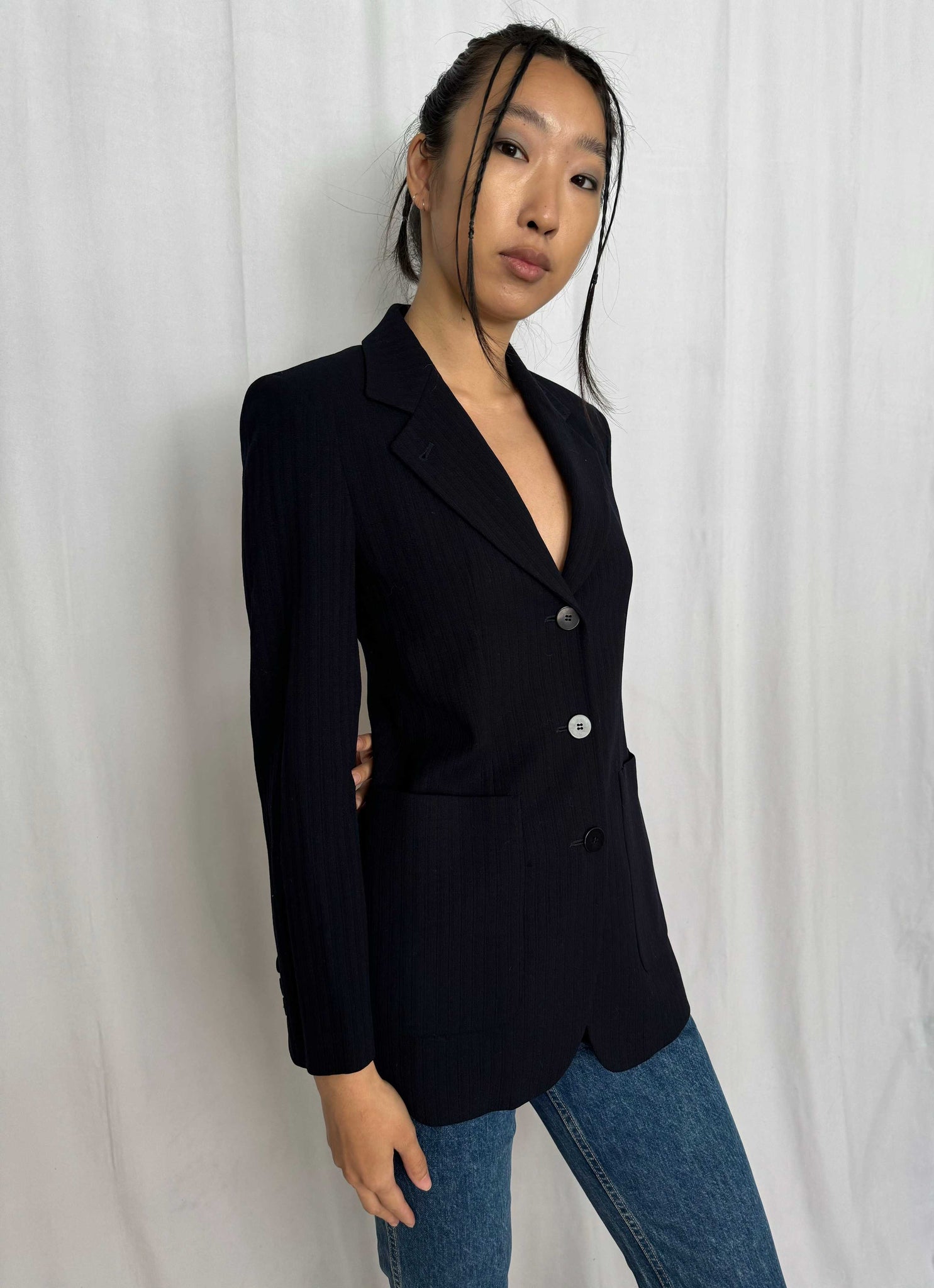 Donna Karan Wool Blazer