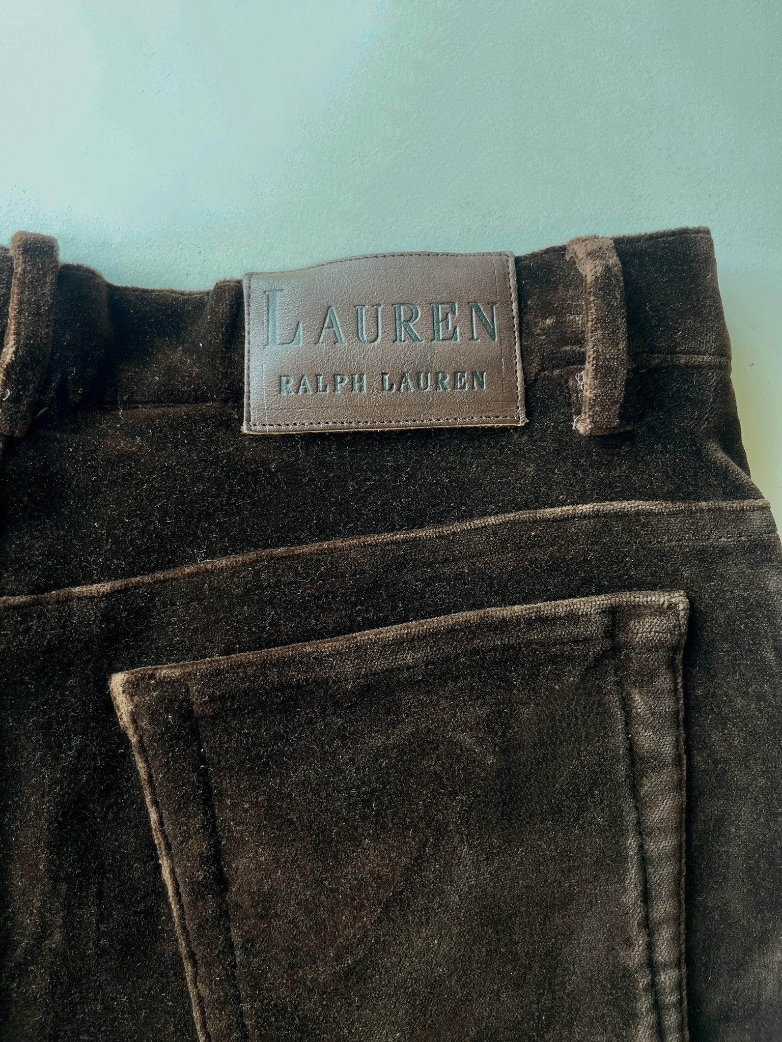 Ralph Lauren Velvet Trousers