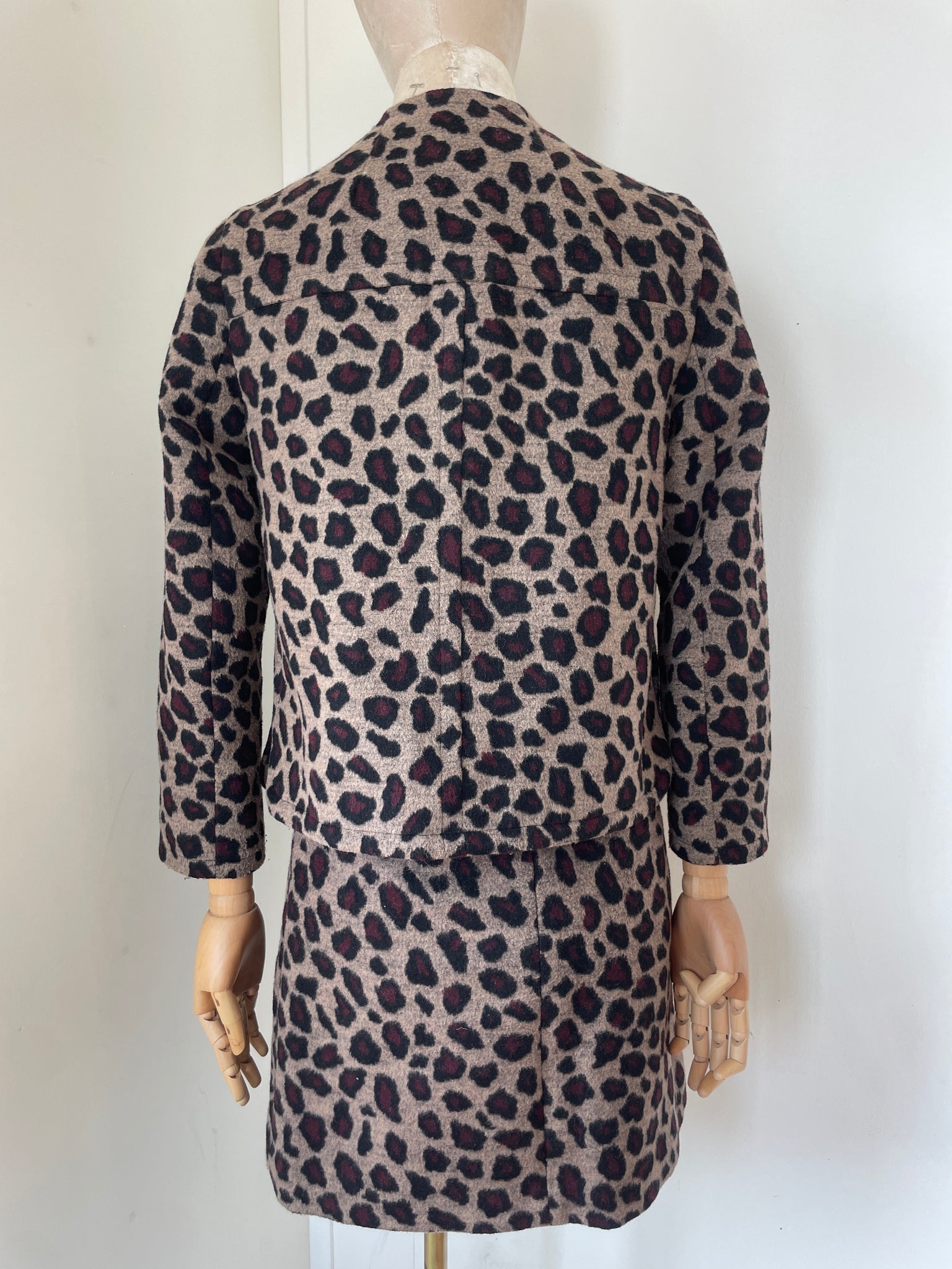 Ann Taylor Cheetah Skirt Set