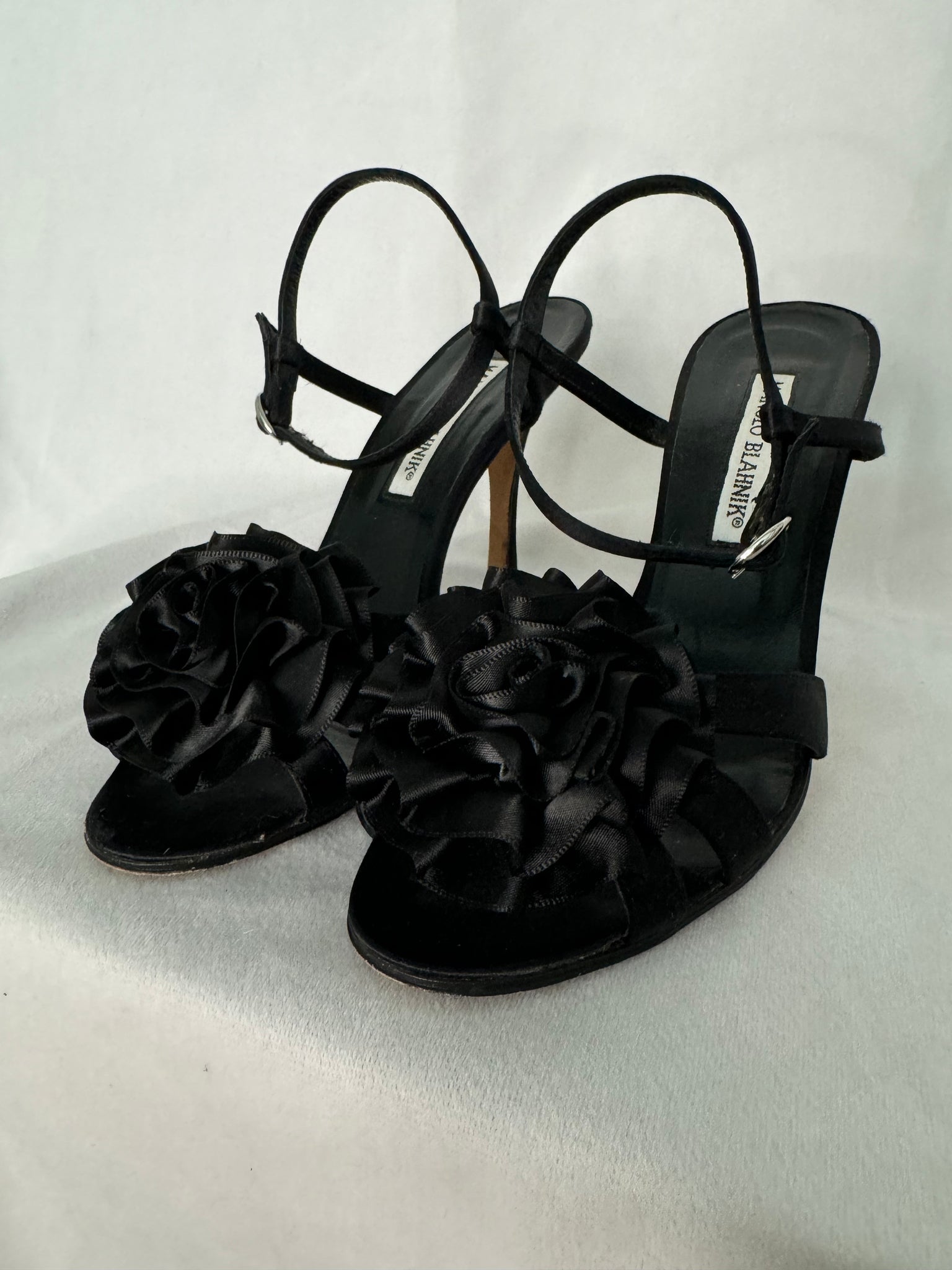 Manolo Blahnik Rosette Heels