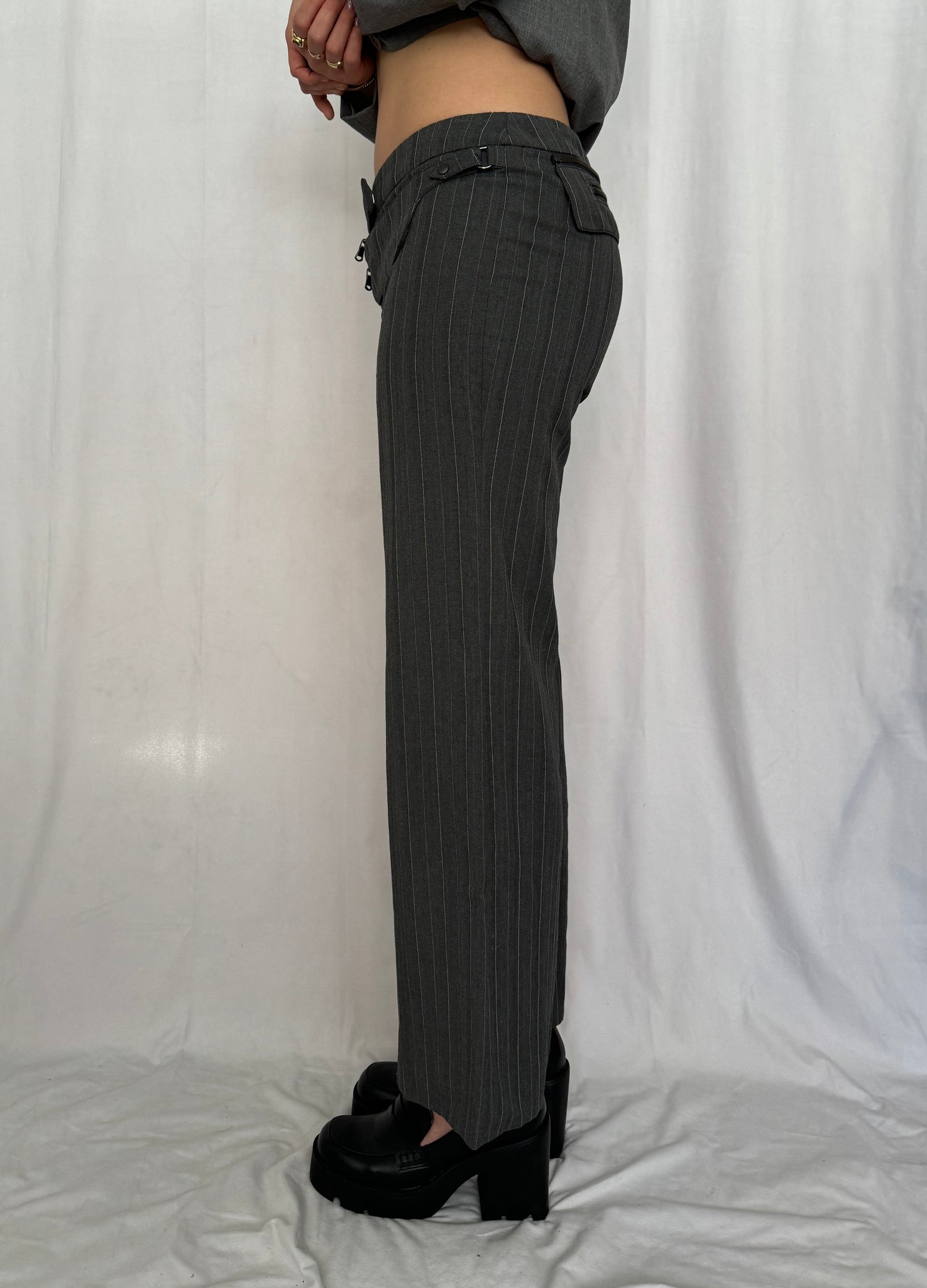 Barbara Bui Pinstripe Trousers