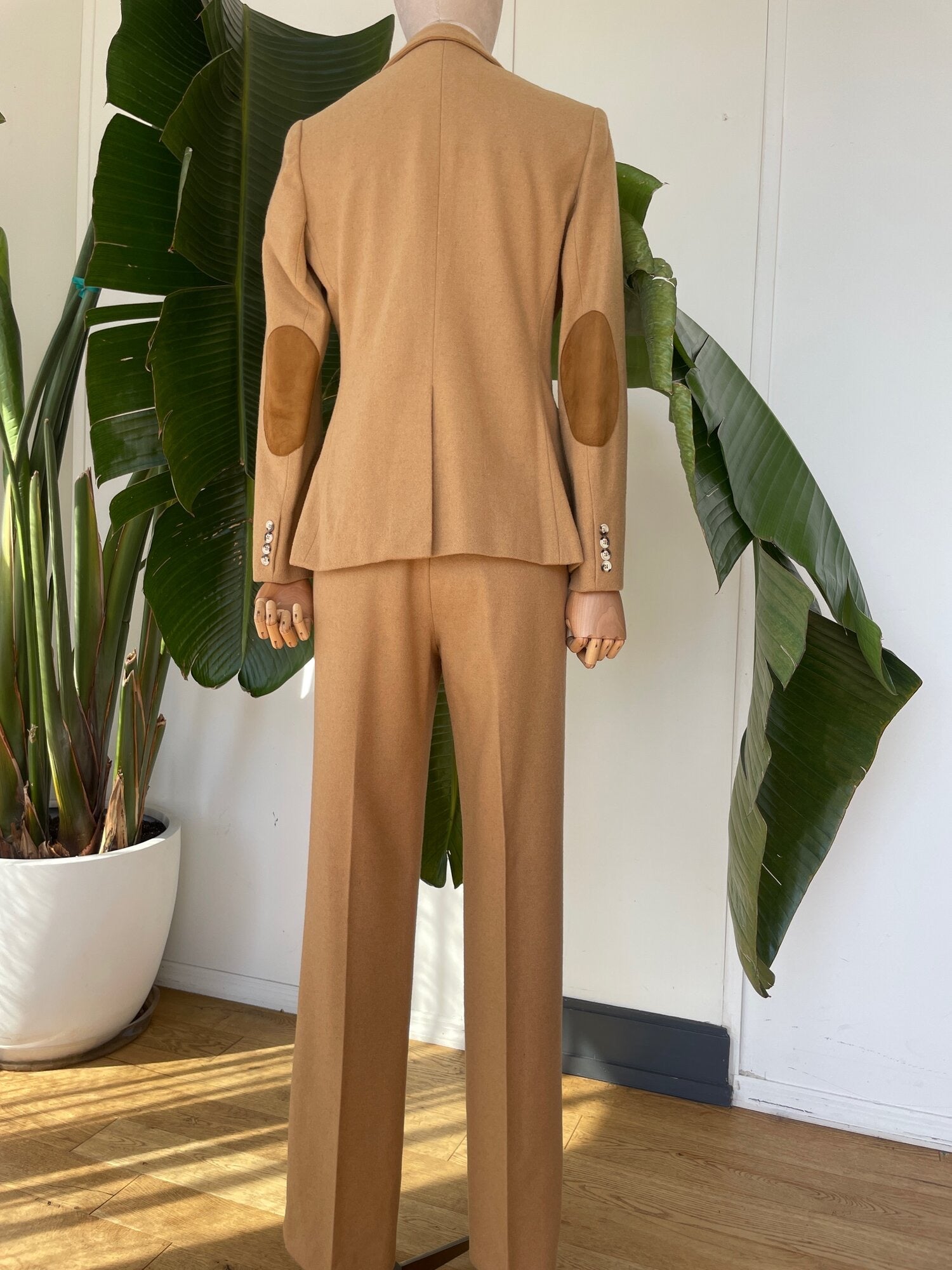 1970s Camel Wool Suit