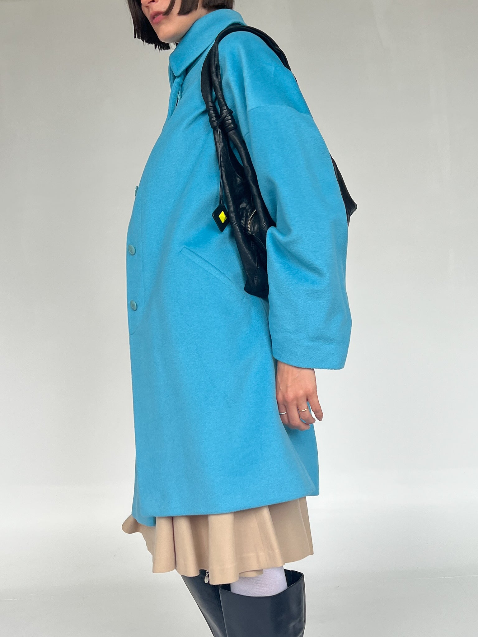 Louis Feraud Blue Coat