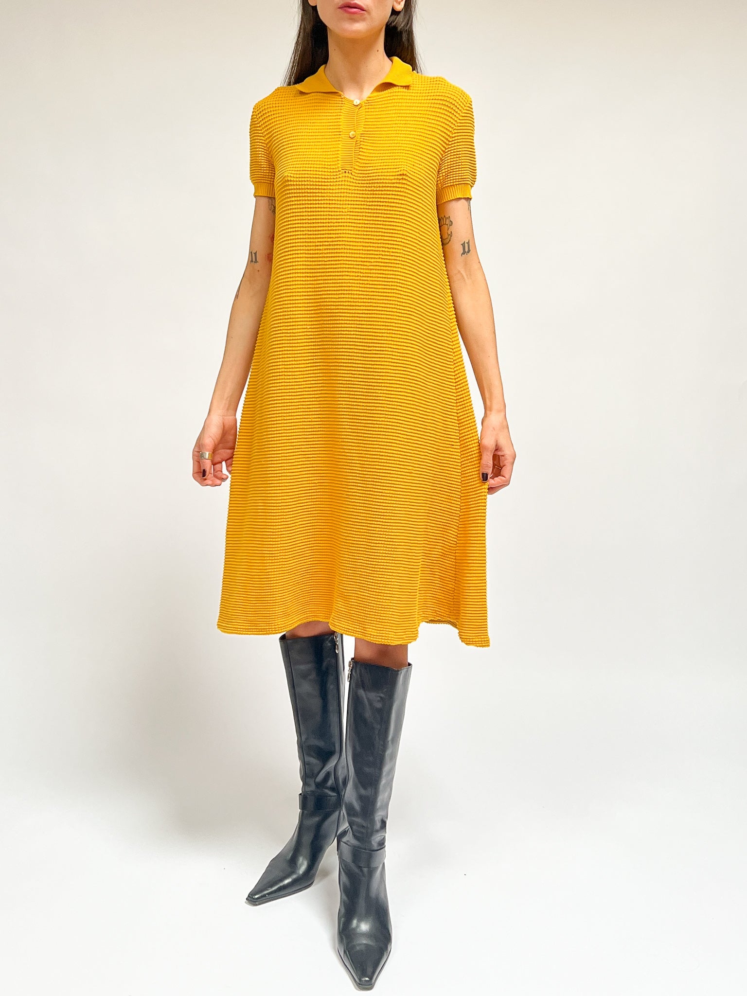 Miu Miu Saffron Knit Dress