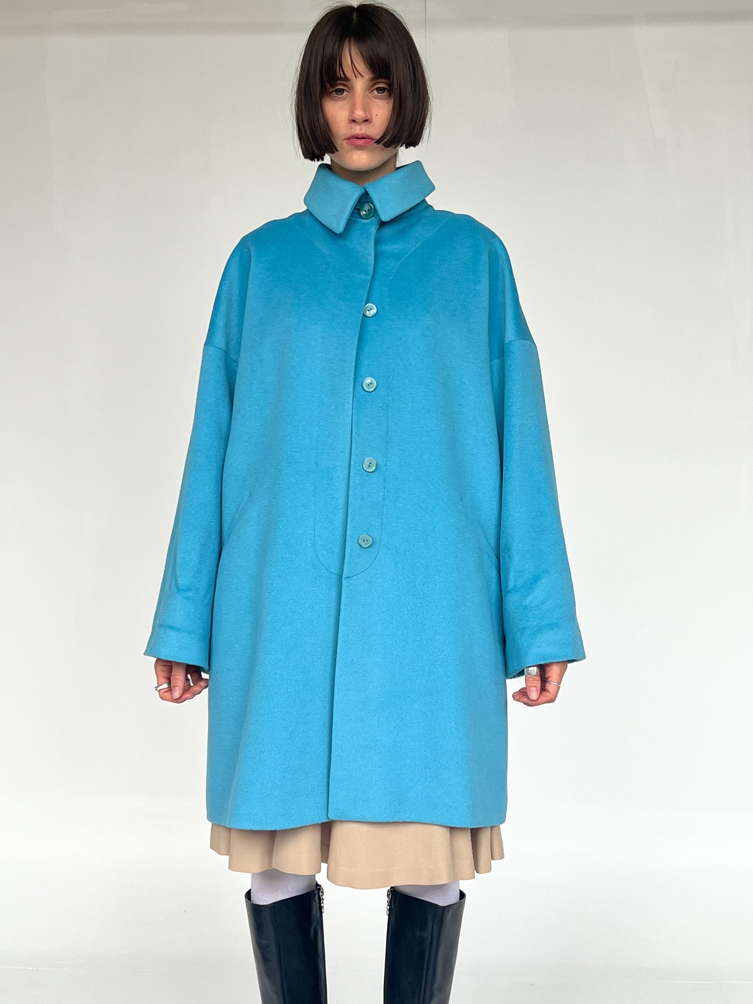 Louis Feraud Blue Coat (L)