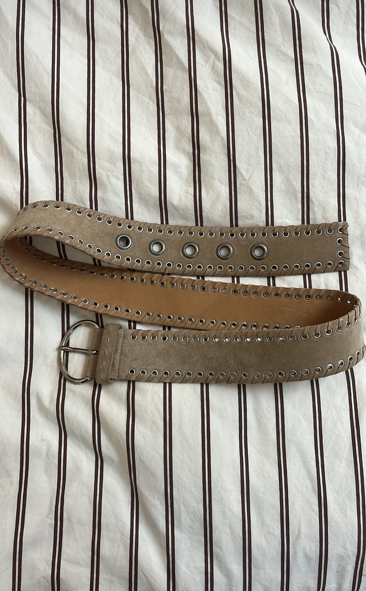 Prada Suede Belt