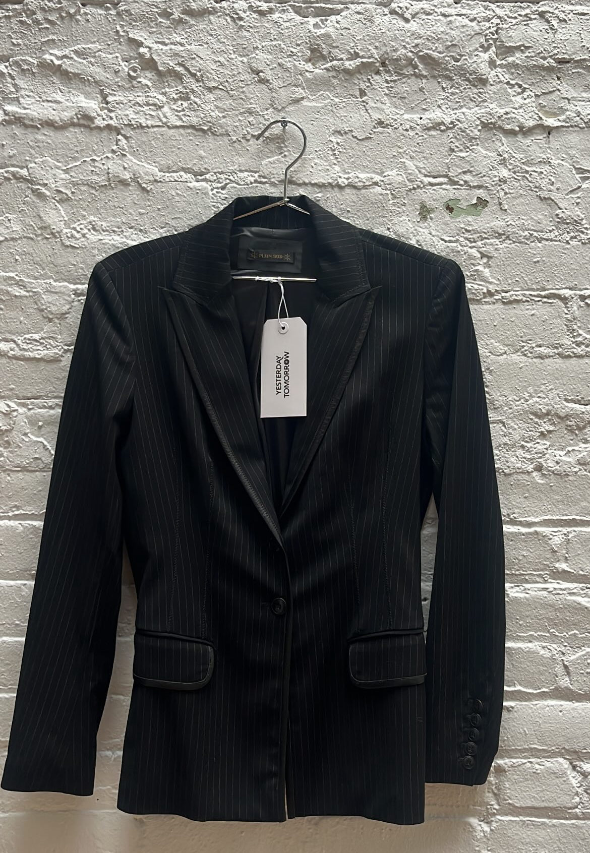 Plein Sud Pinstripe Blazer