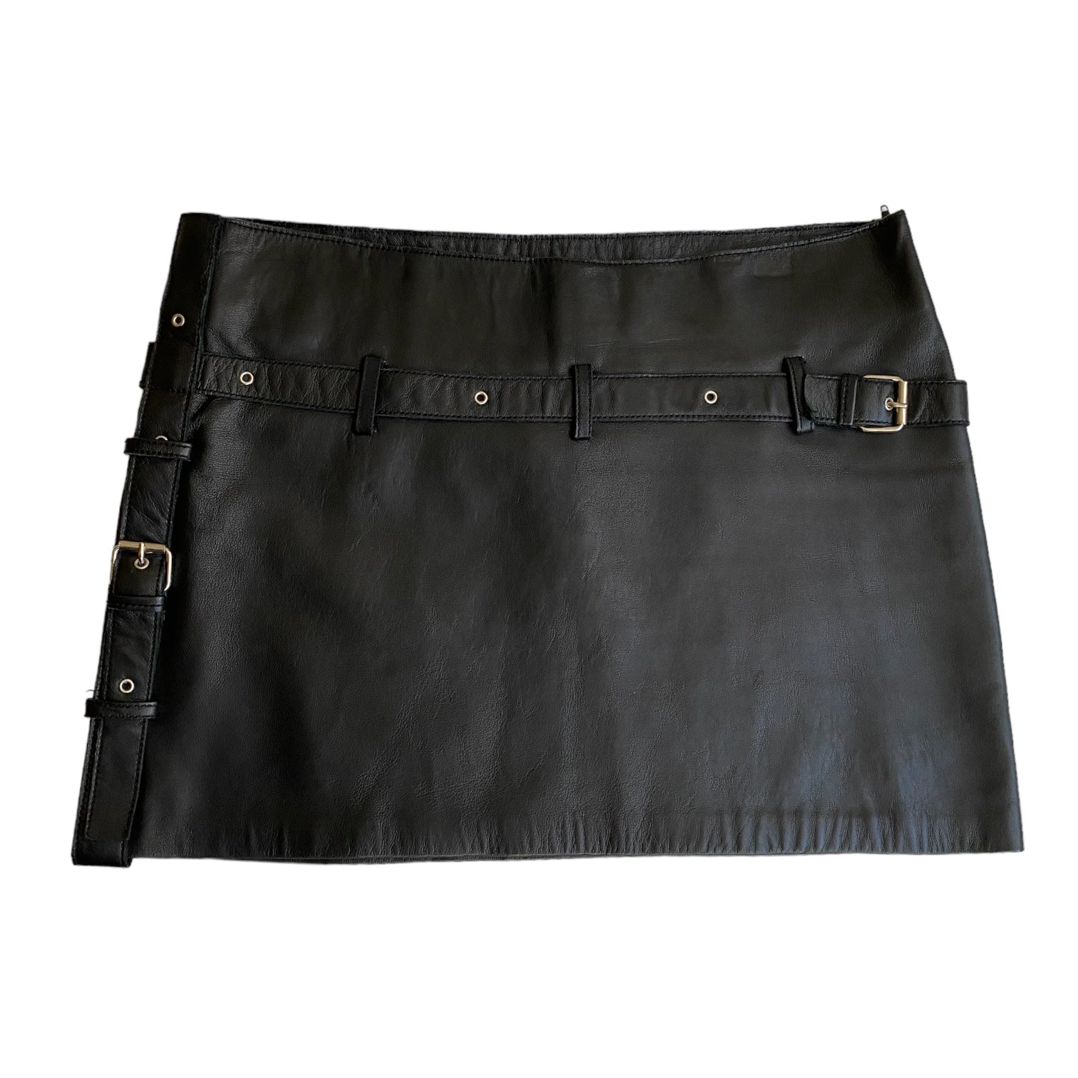 Rinascimento 2000s Leather Skirt