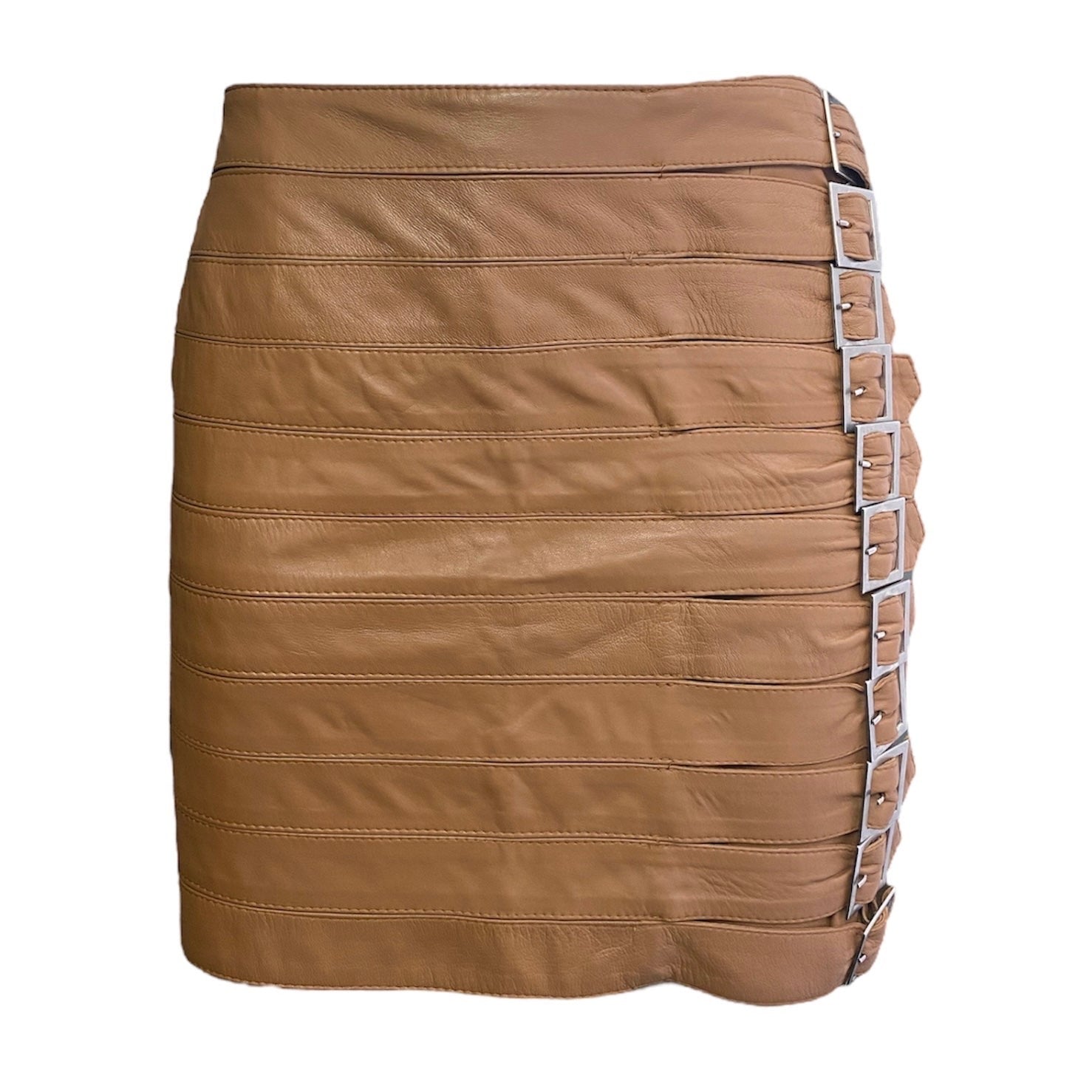 Daniel & Meyer 2000s Leather Skirt