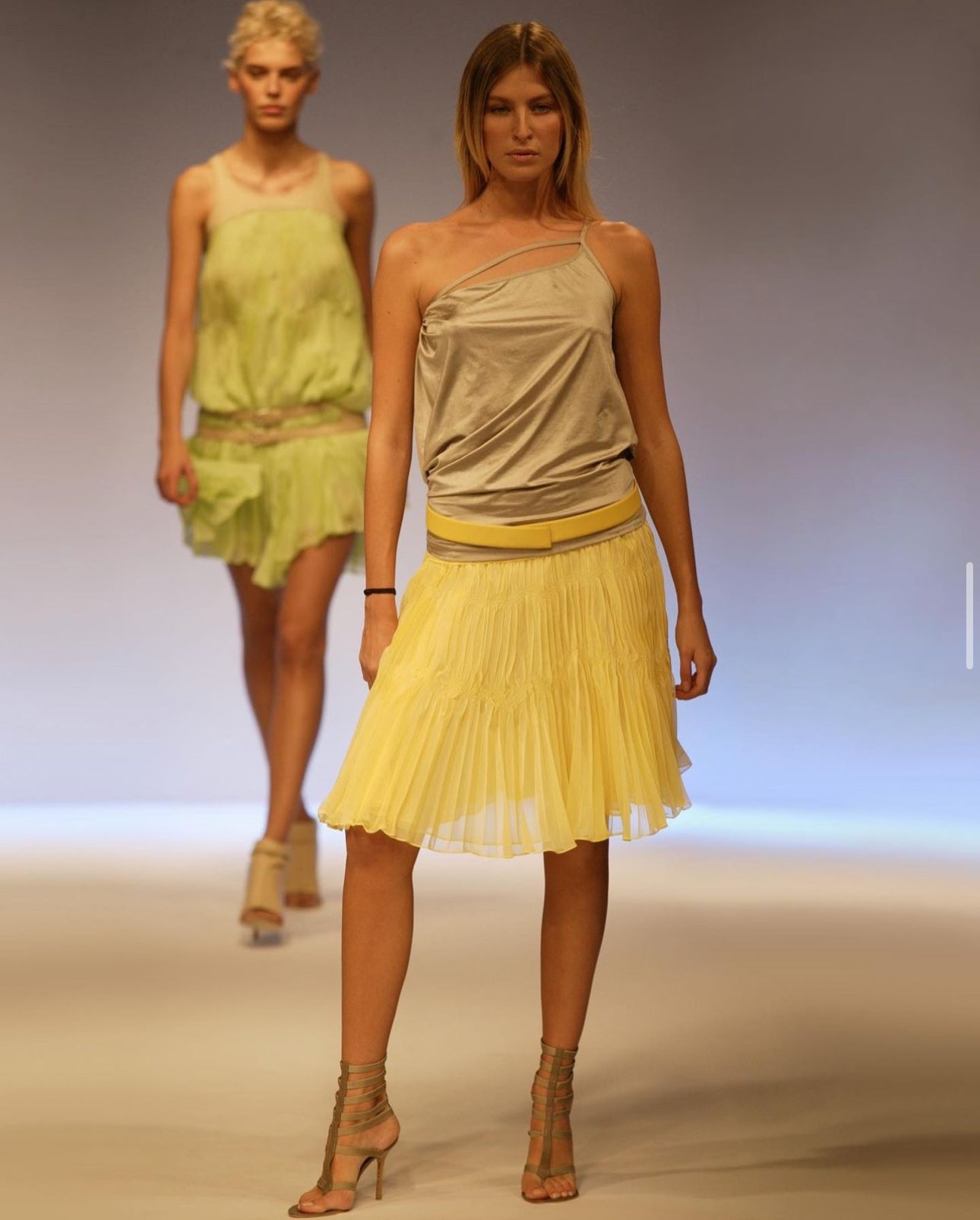 Plein Sud SS2004 Asymmetrical Dress