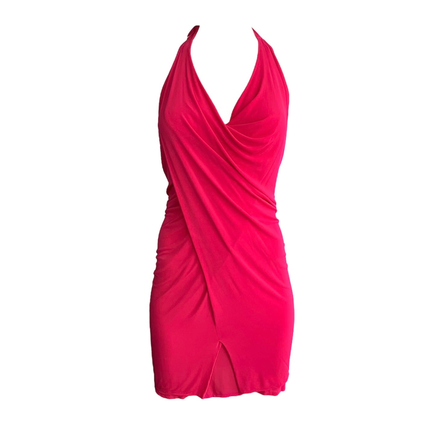 Plein Sud 2000s Pink Backless Dress