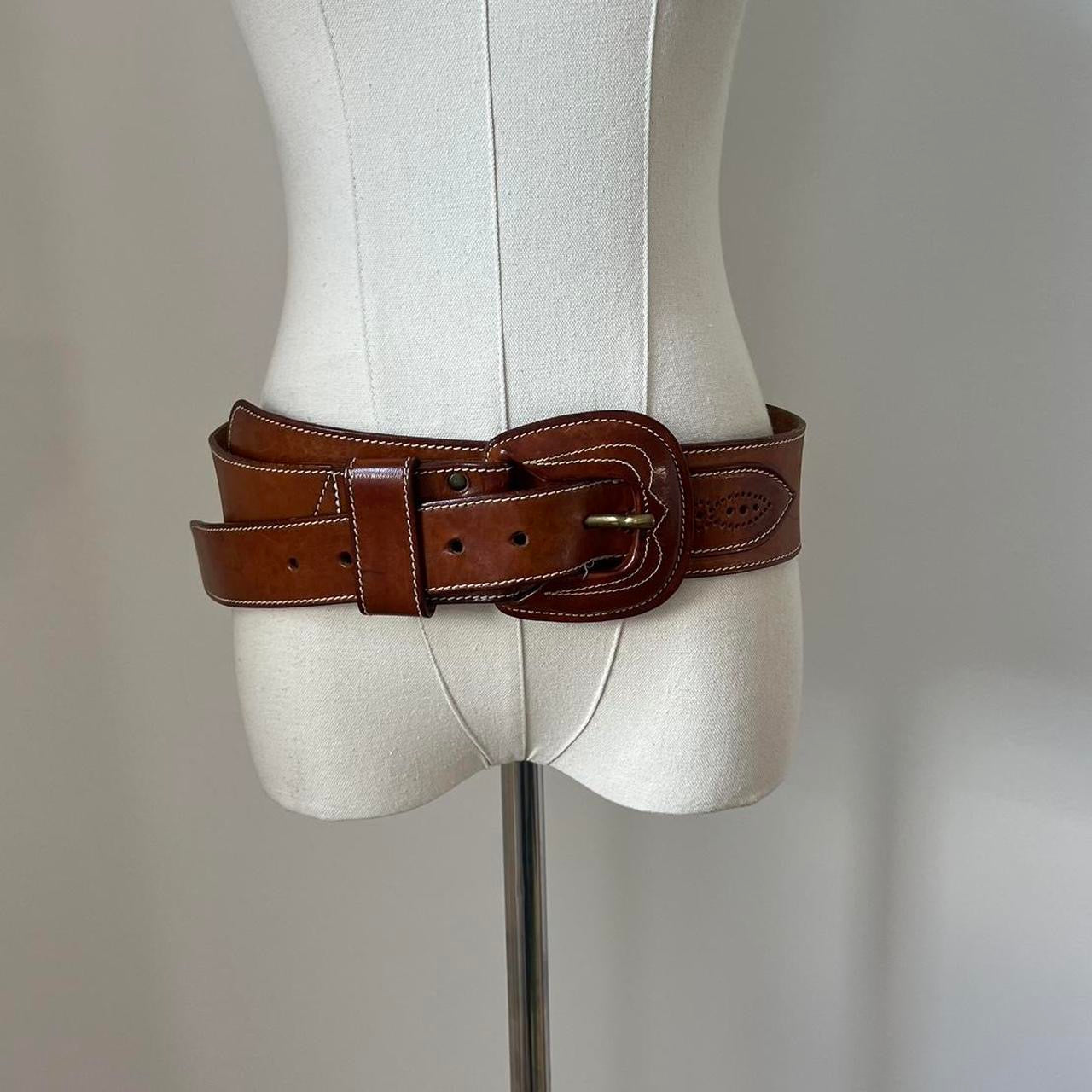 Vintage Armani Leather Belt