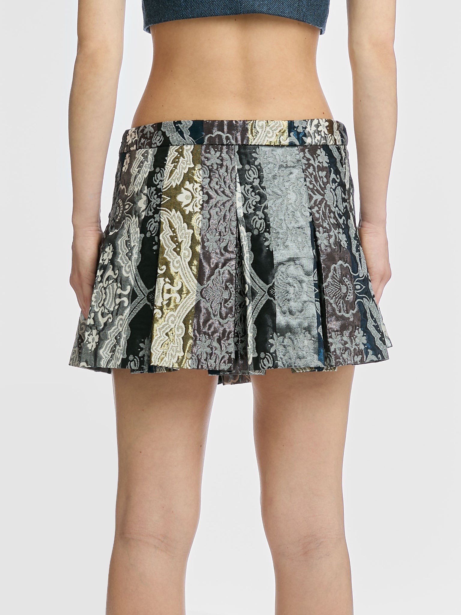 Miss Sixty Patchwork Mini Skirt