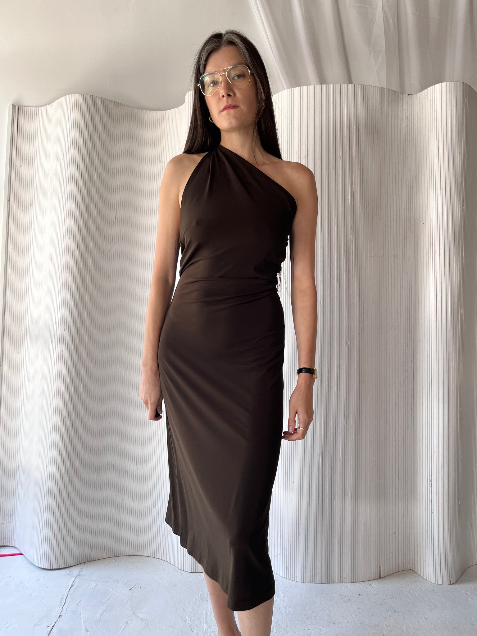 Plein Sud 2000s Brown Dress