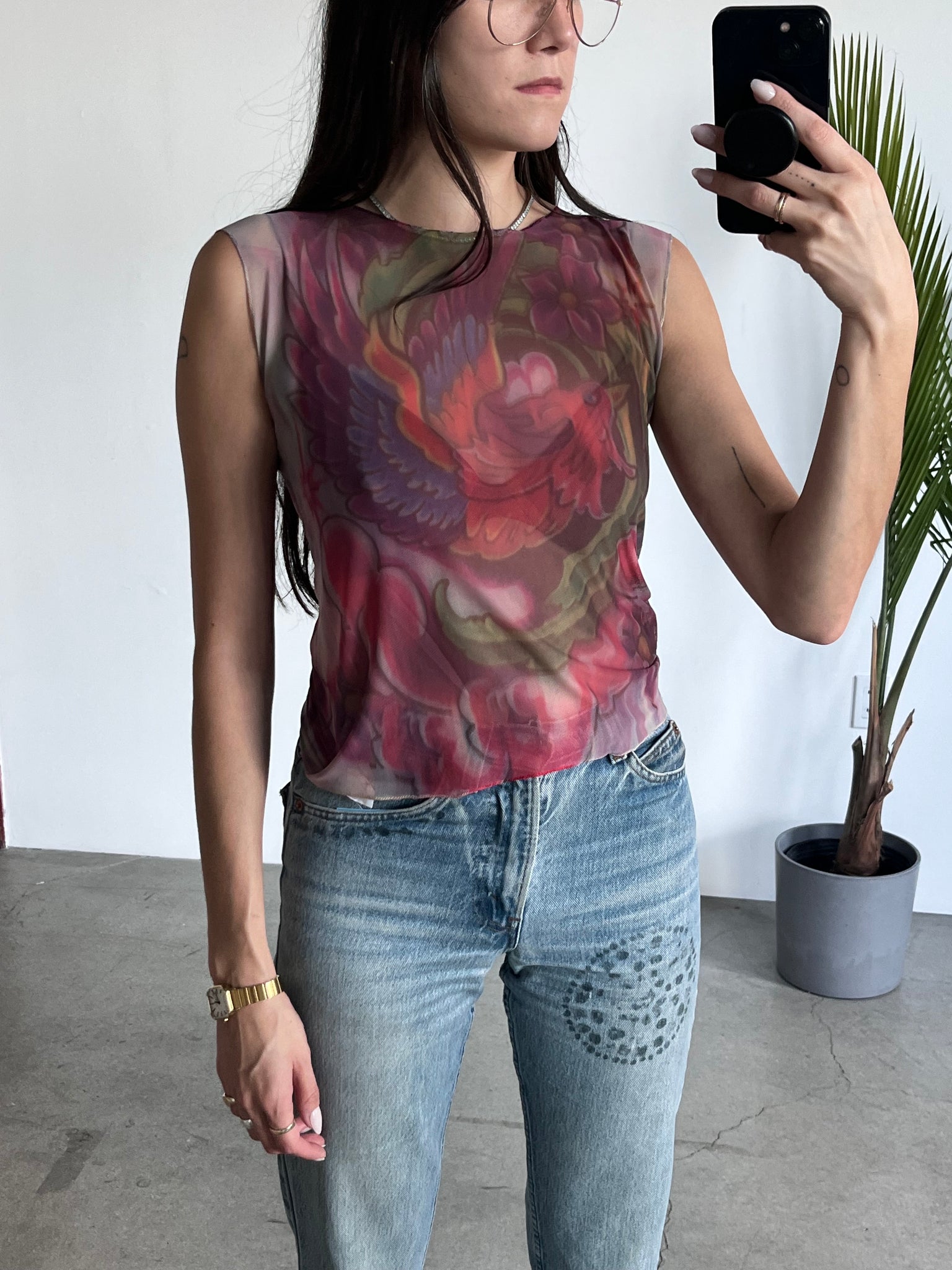 90s tattoo top