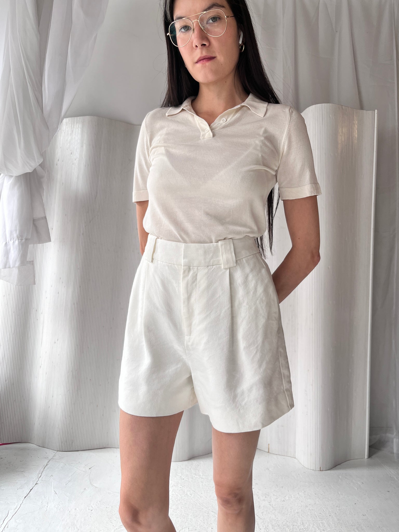 Sir The Label white linen short