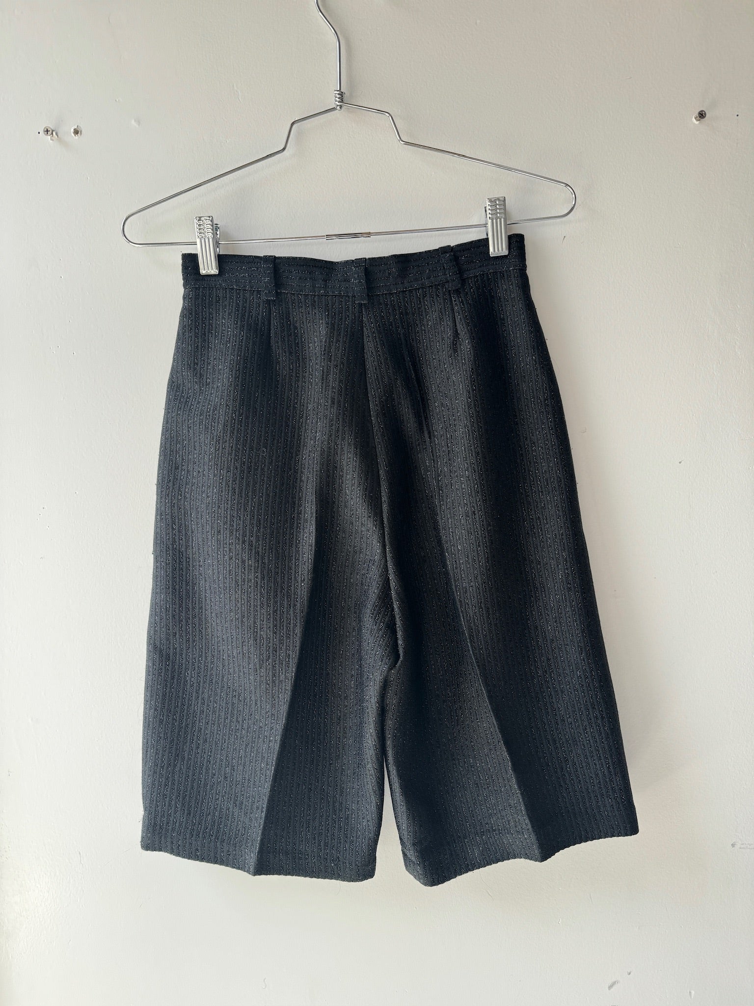 1970s YSL tuxedo shorts