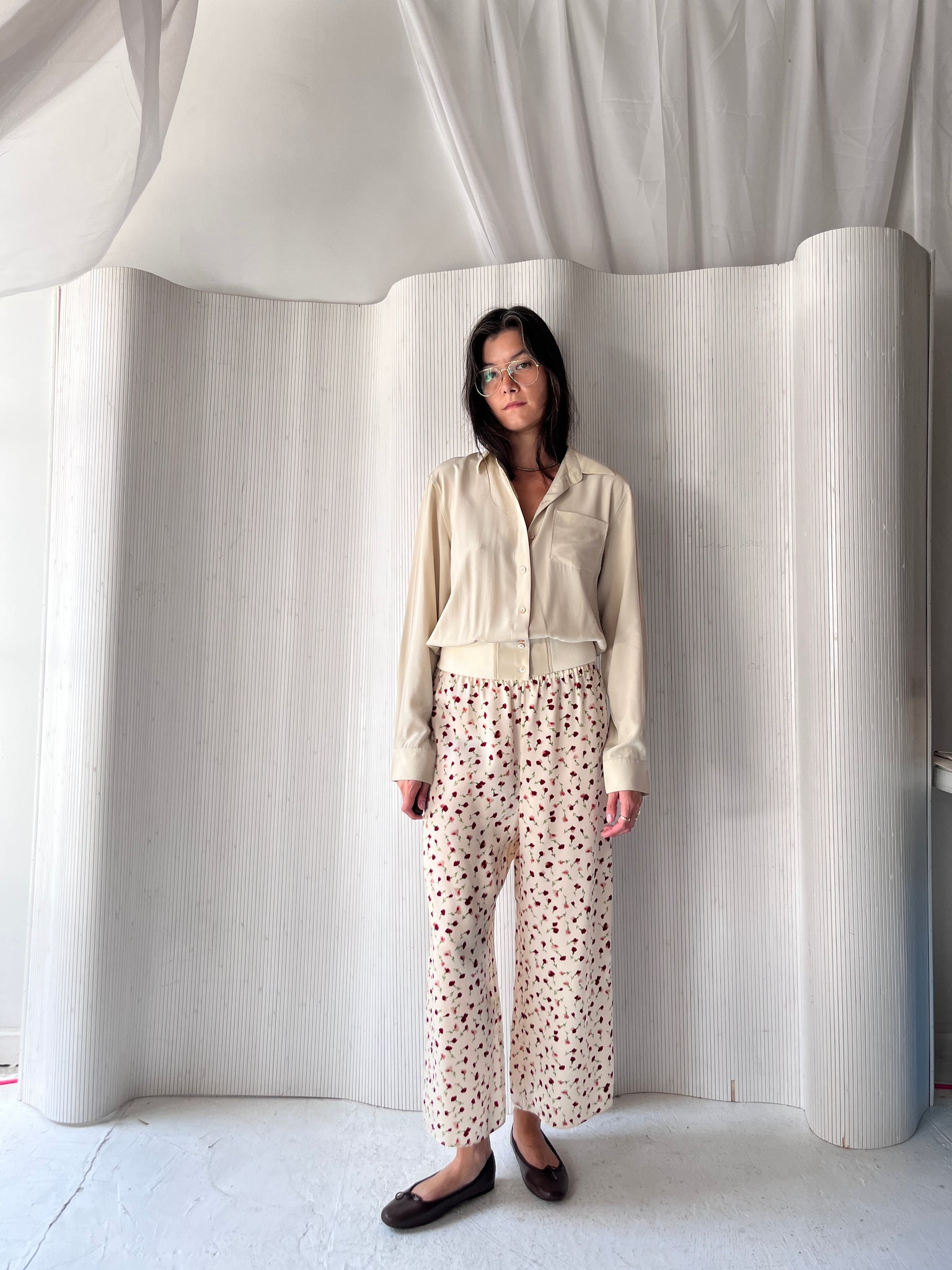 Khaite floral trouser