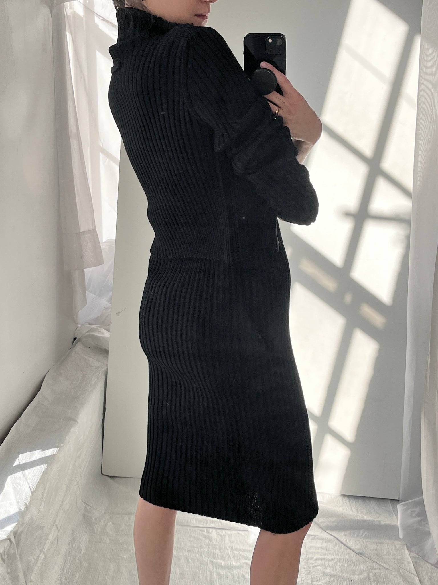 Jean Paul Gaultier Knit Dress & Jacket Gown