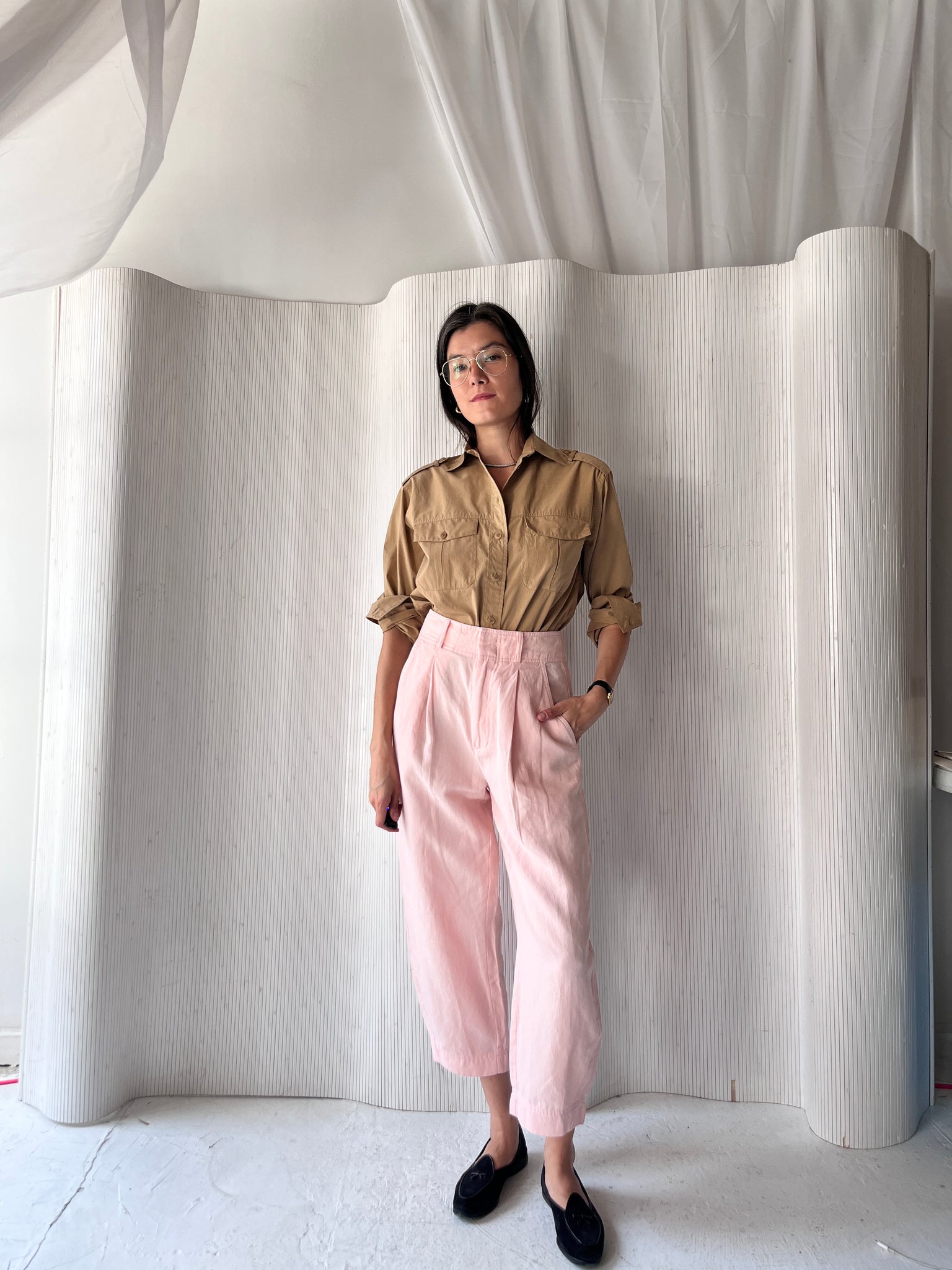 Apiece Apart pink trouser